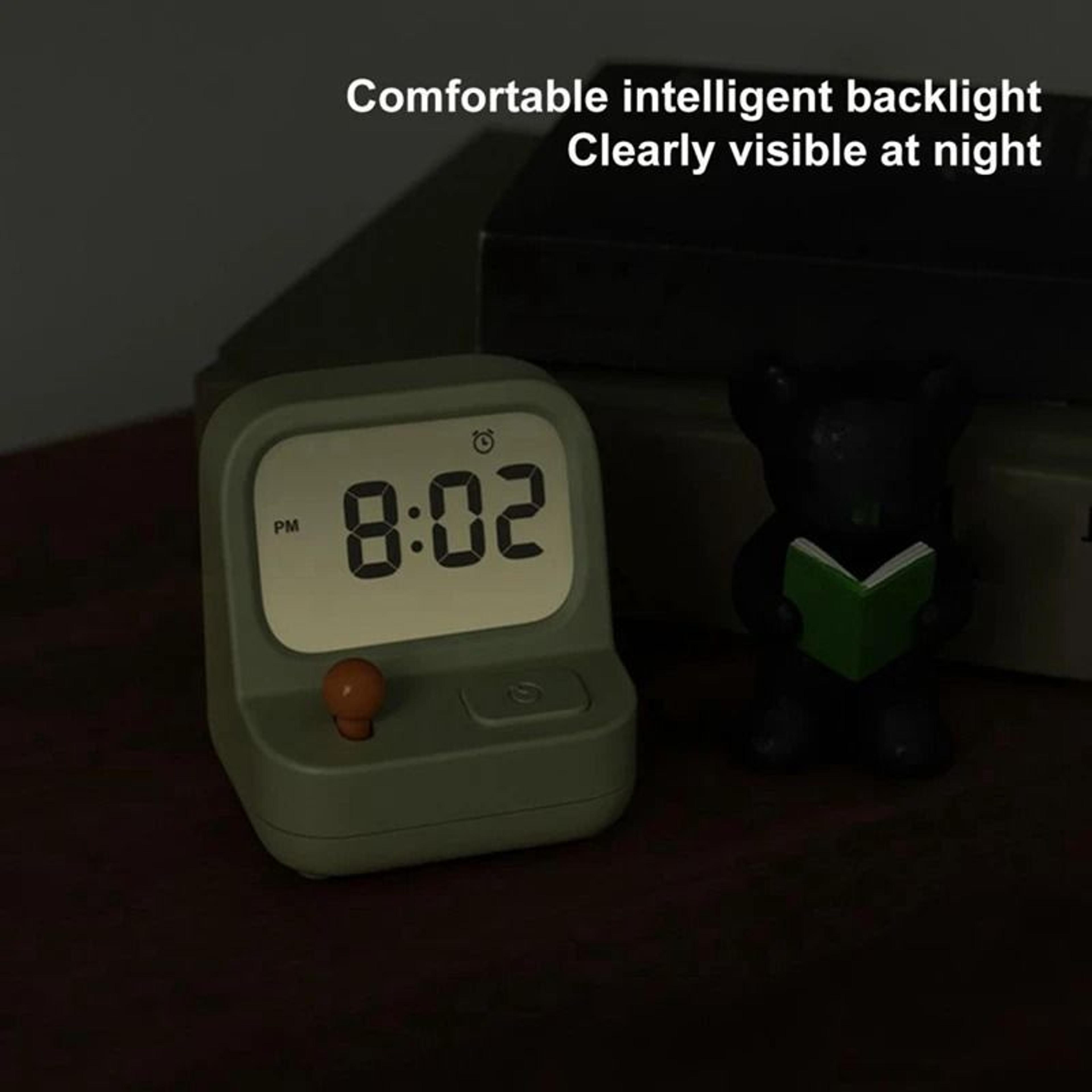 Retro Game Machine Alarm Clock With Countdown Timer And Snooze 5
