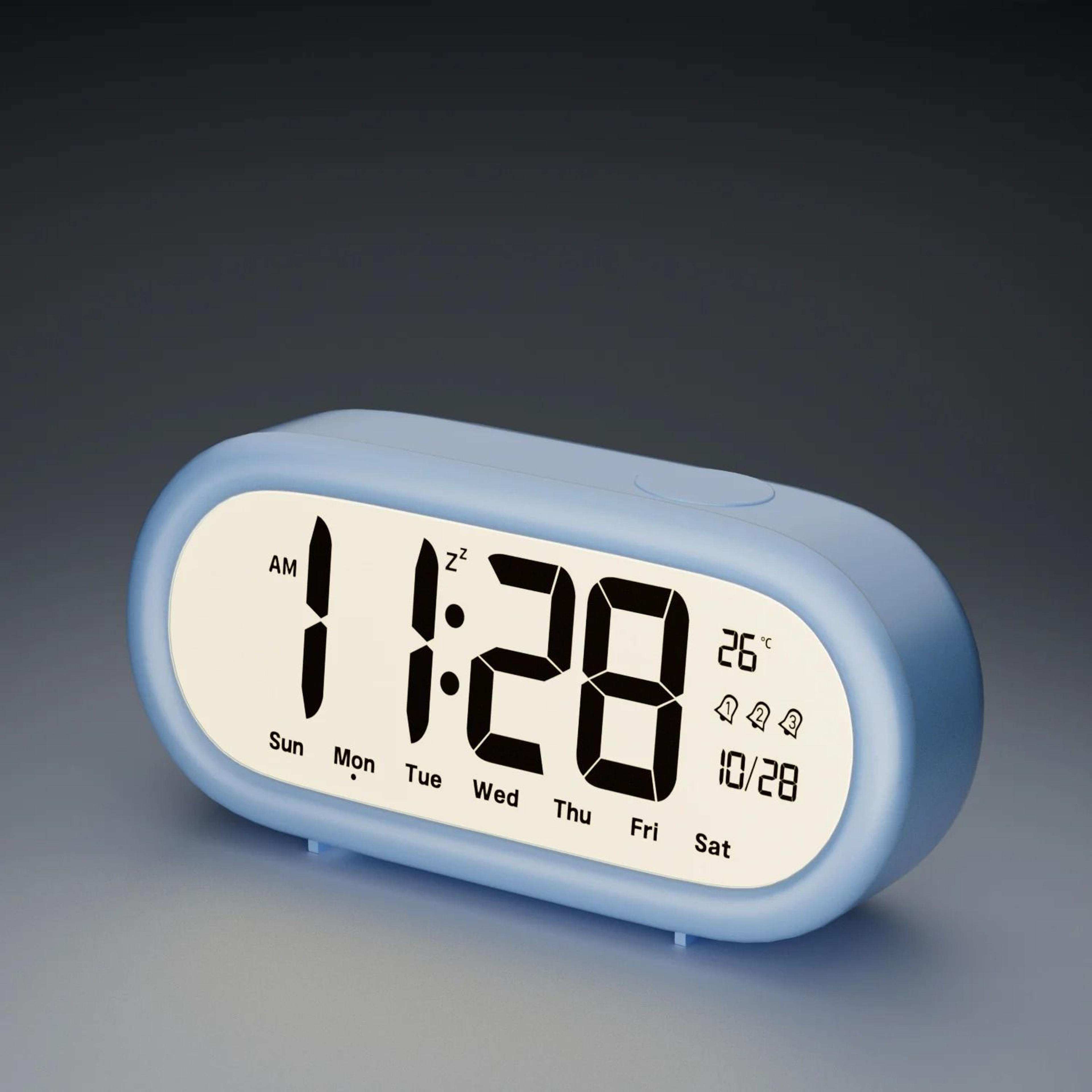 Smart Student Alarm Clock With Large Clear Digital Display 2