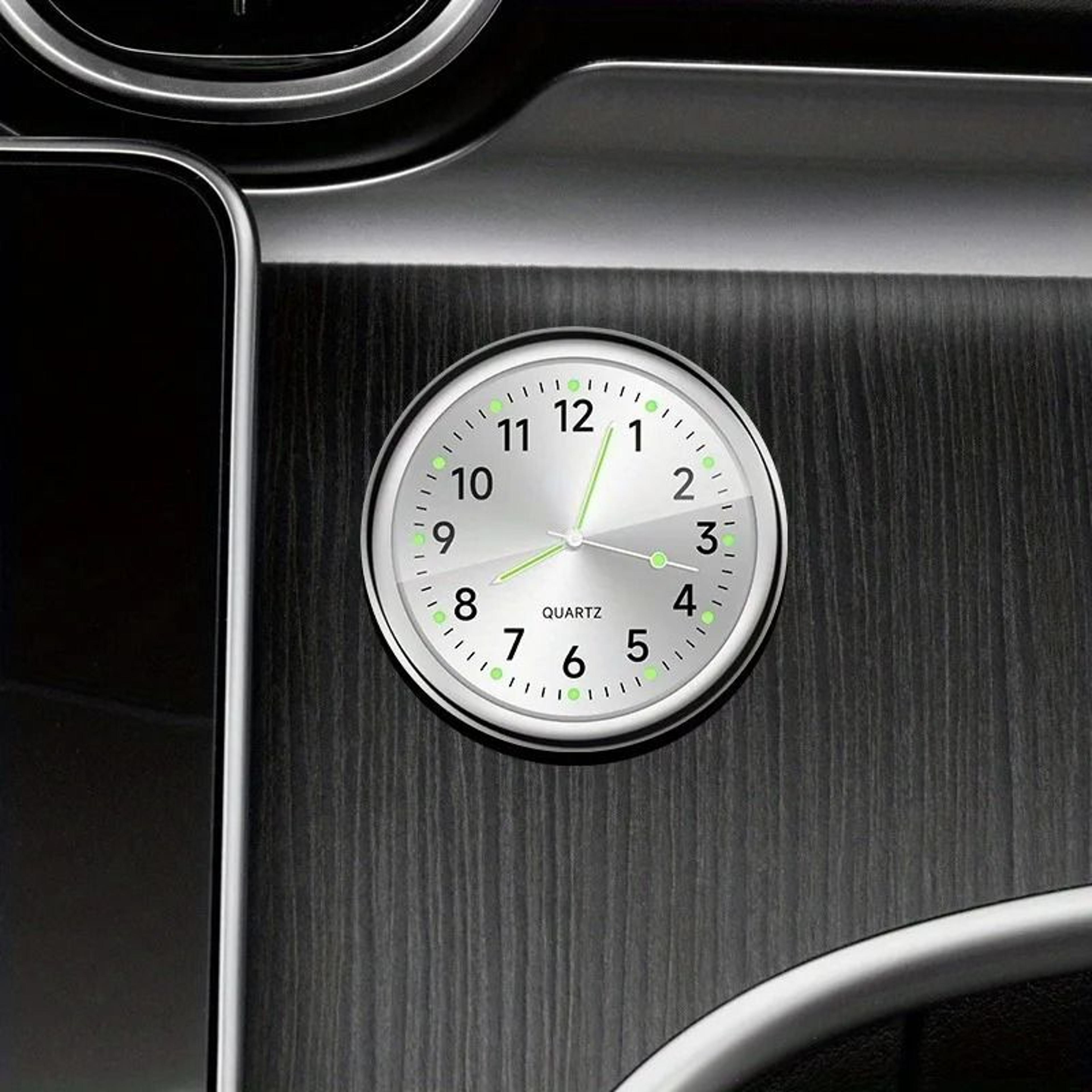 Mini Car Dashboard Clock With Luminous Quartz Display 6