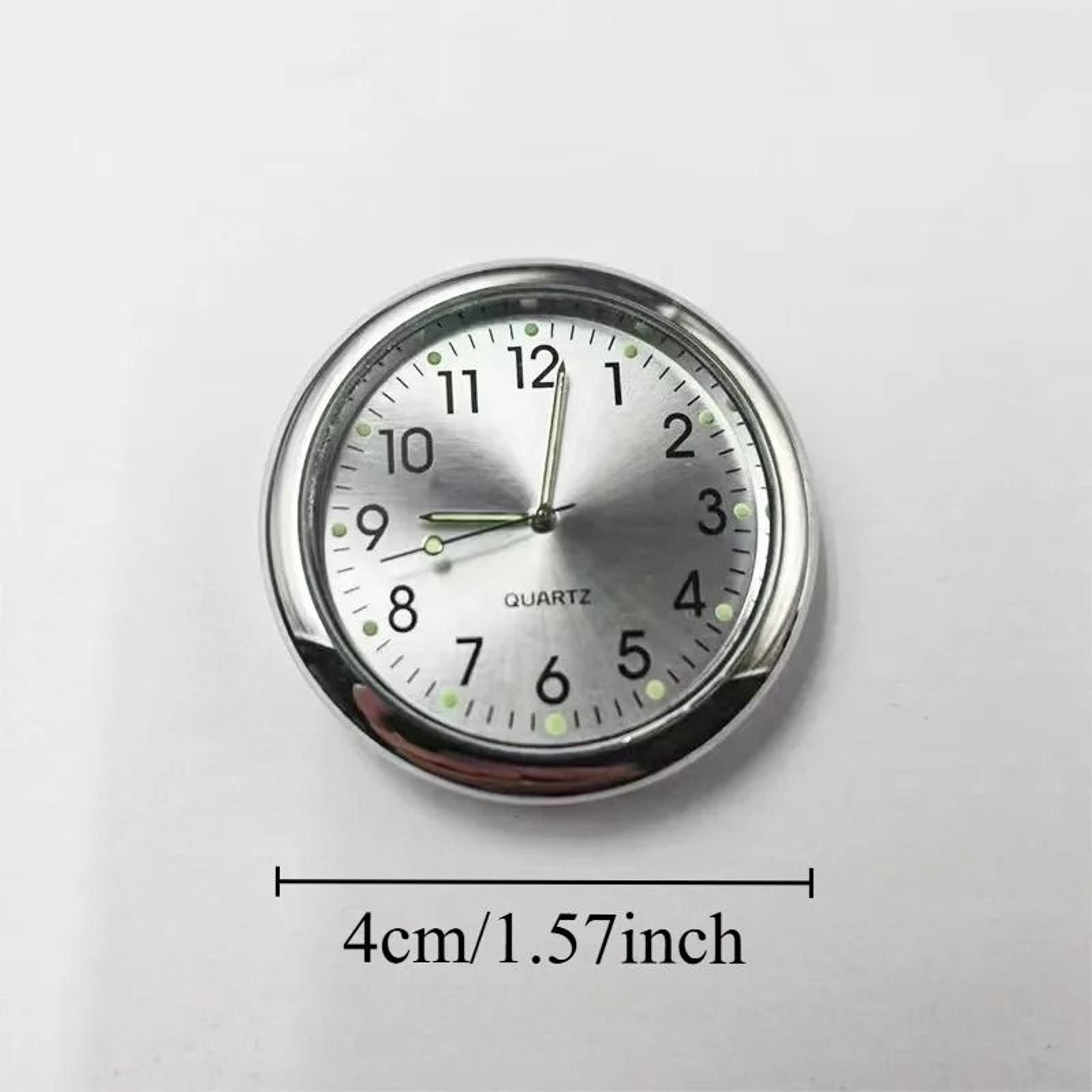 Mini Car Dashboard Clock With Luminous Quartz Display 7