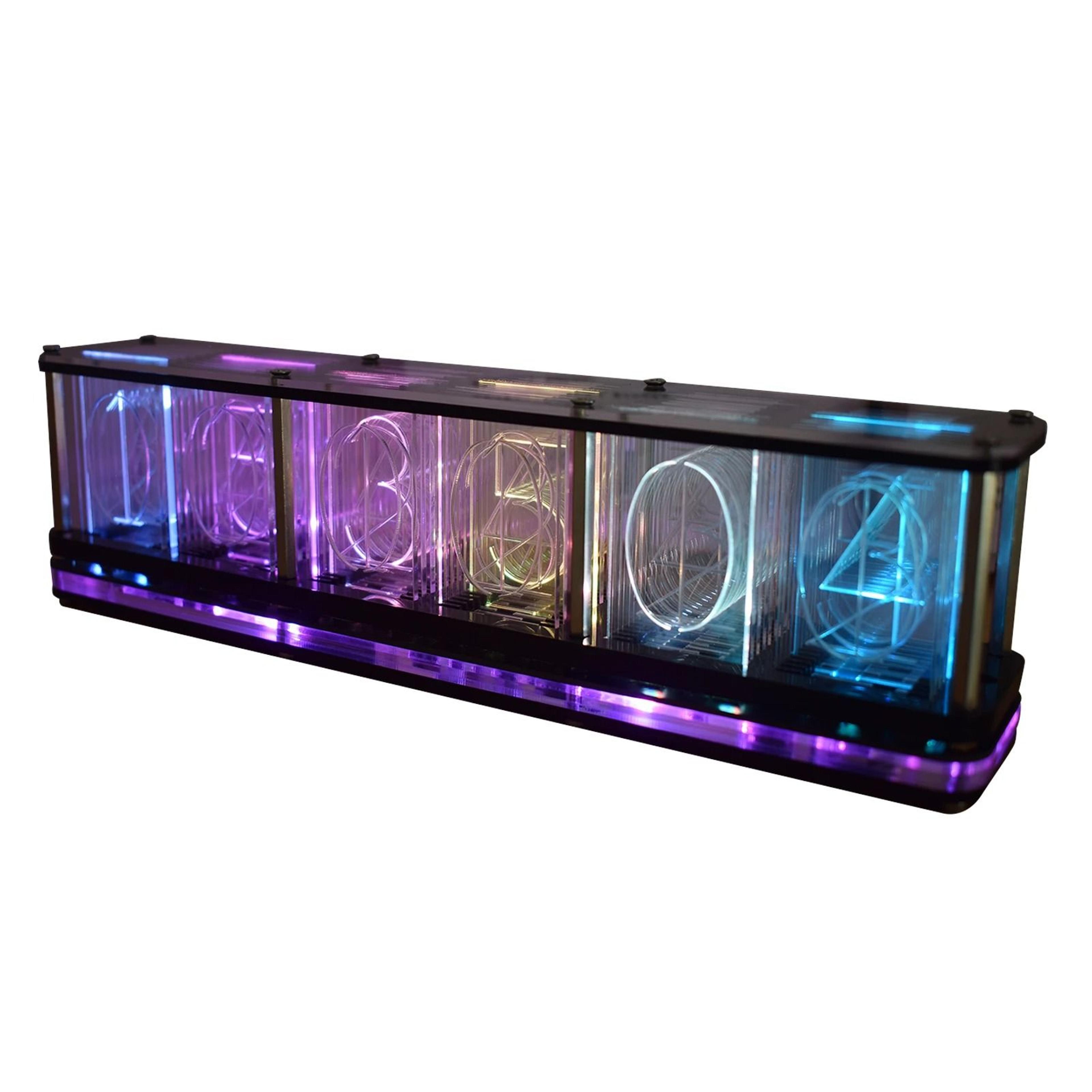 DS3231 DIY LED Alarm Clock With RGB Display And Music Spectrum 1