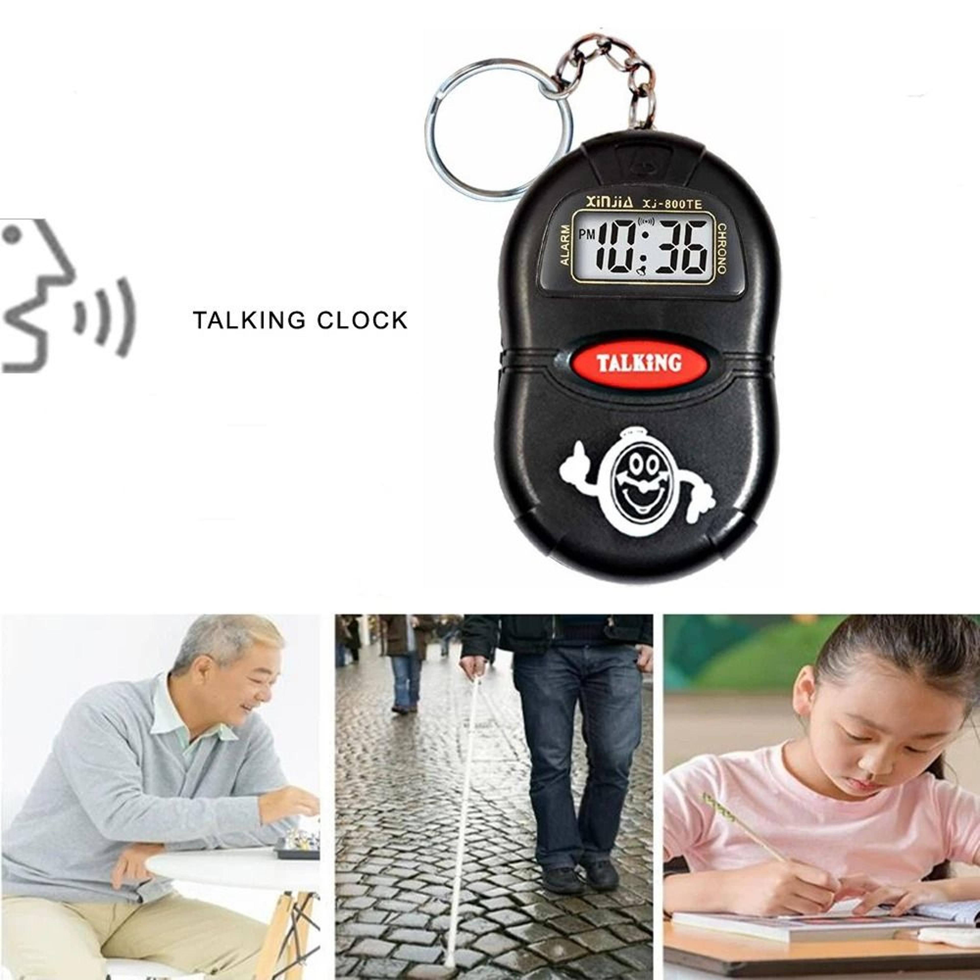 Accessible Talking Alarm Clock With Hourly Chime And Time Announcement 11