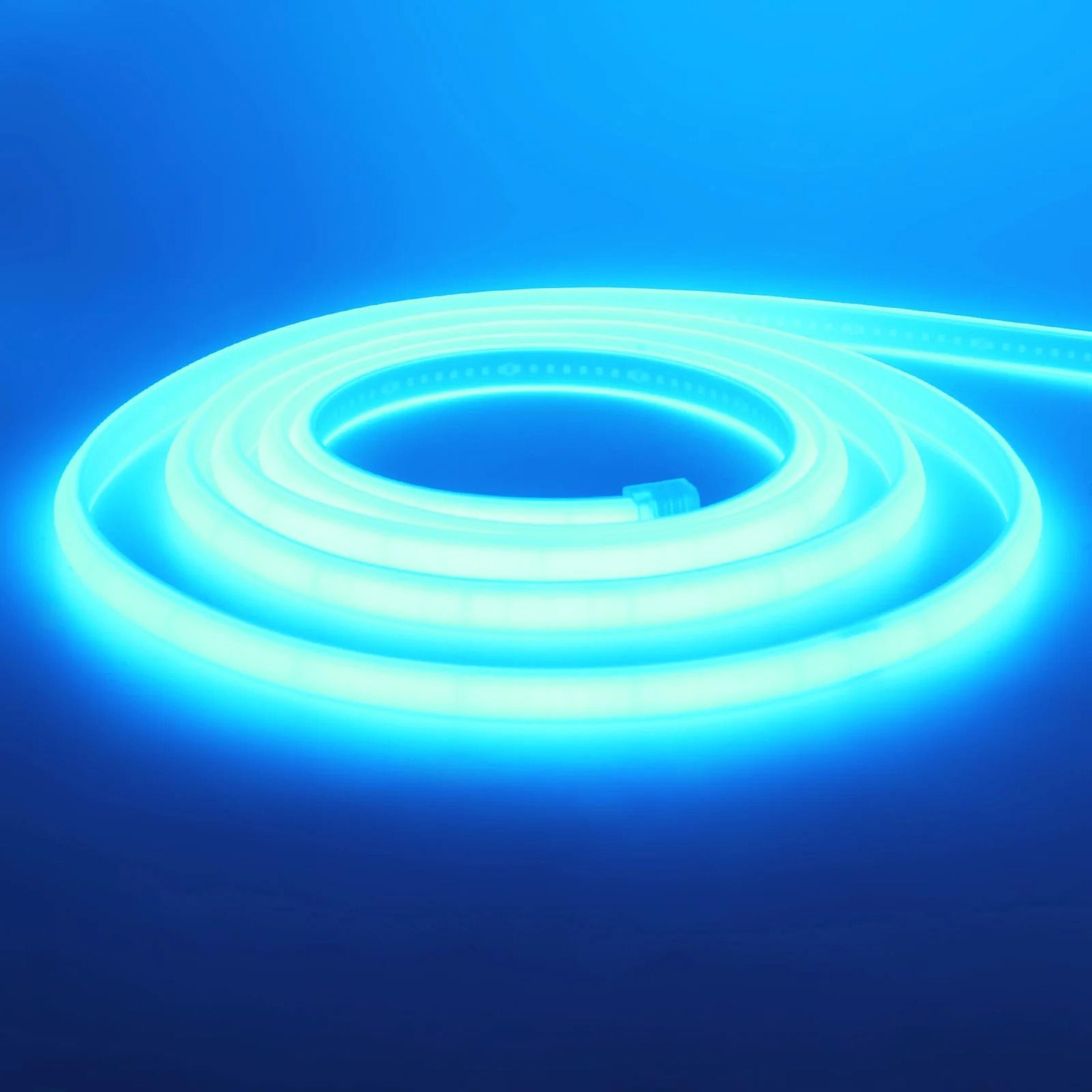 220V Waterproof COB LED Strip Flexible Neon Ribbon Light 7