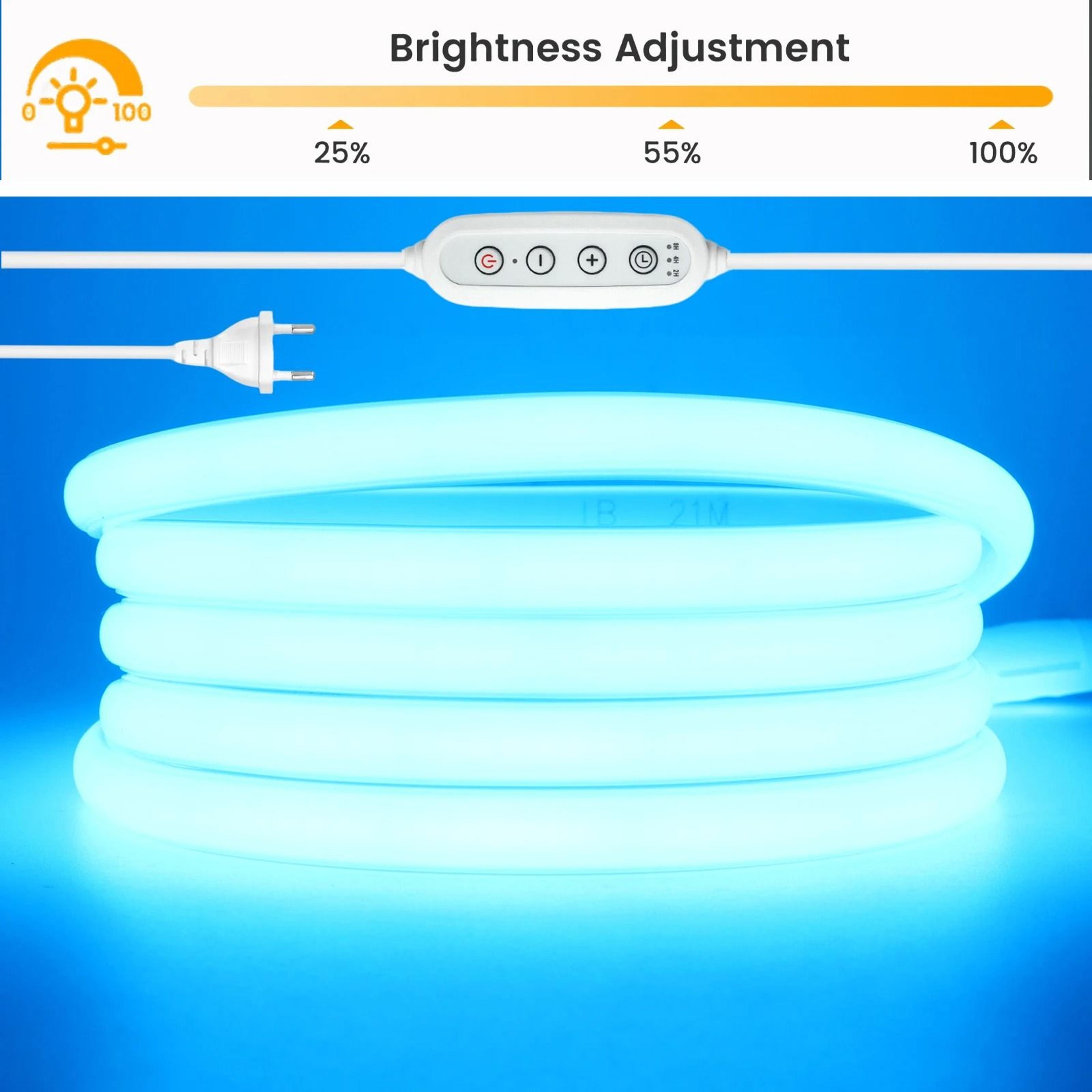 220V Dimmable COB LED Strip With Waterproof Neon Flex Design 8