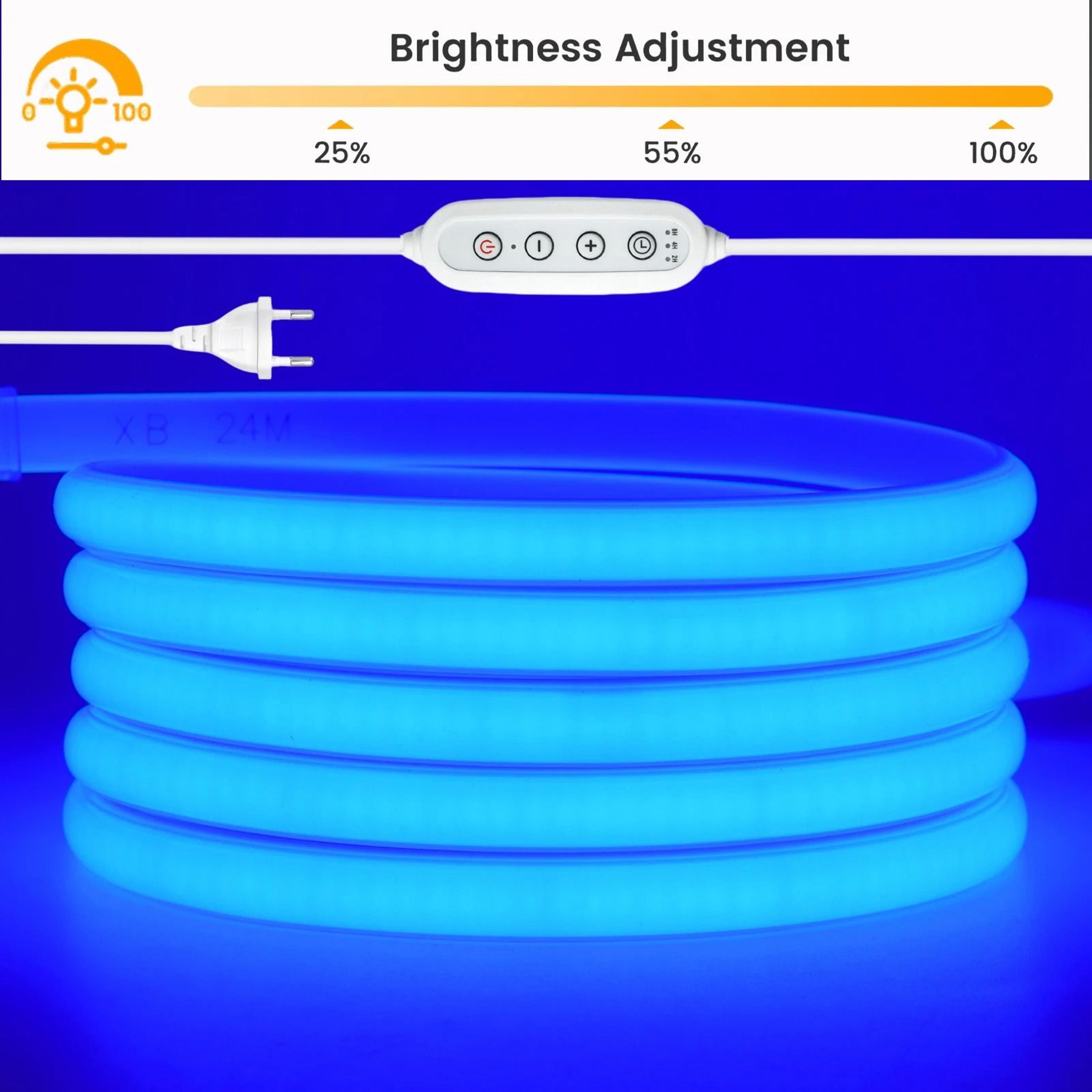 220V Dimmable COB LED Strip With Waterproof Neon Flex Design 2
