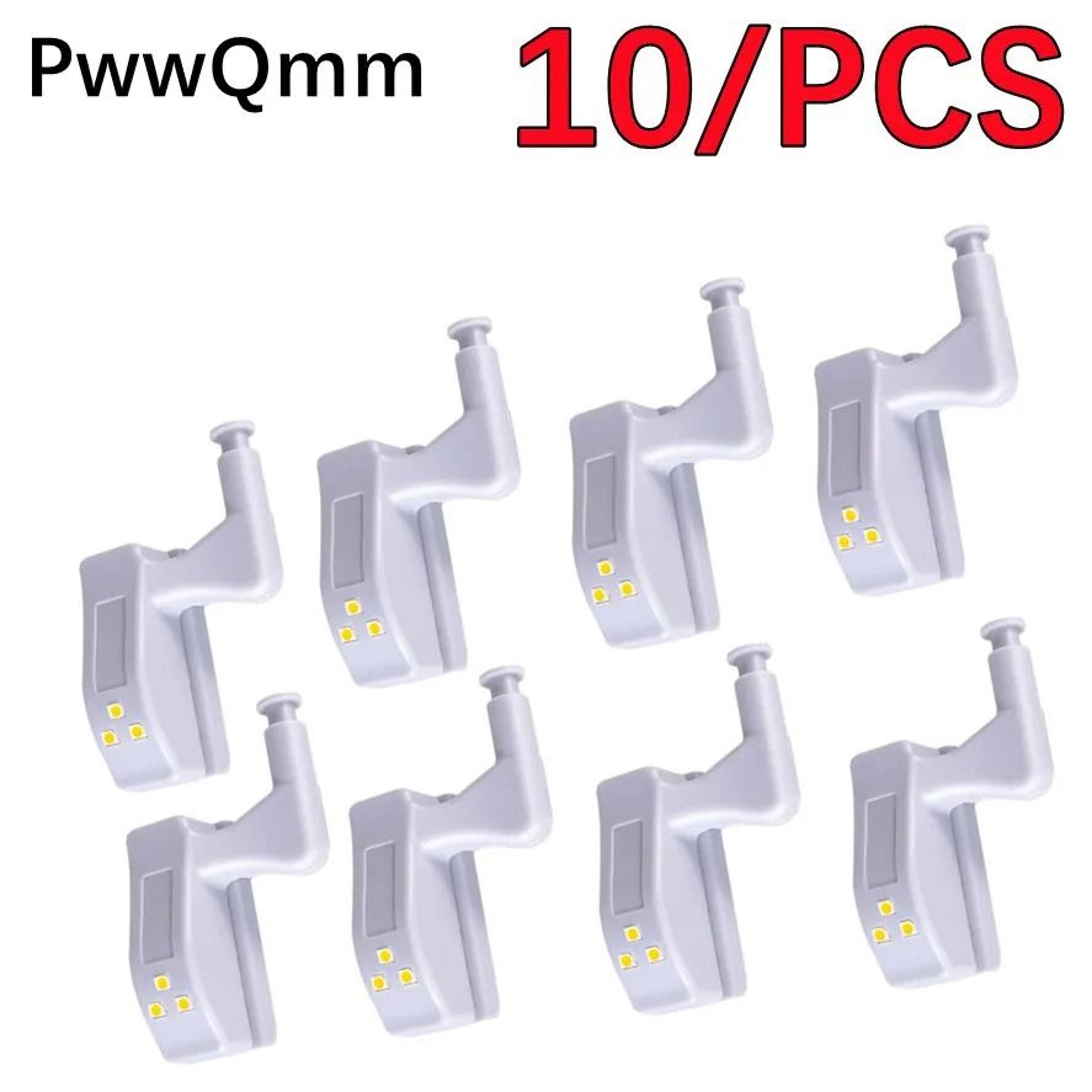 pwwqmm led cabinet hinge light automatic wardrobe sensor lamp