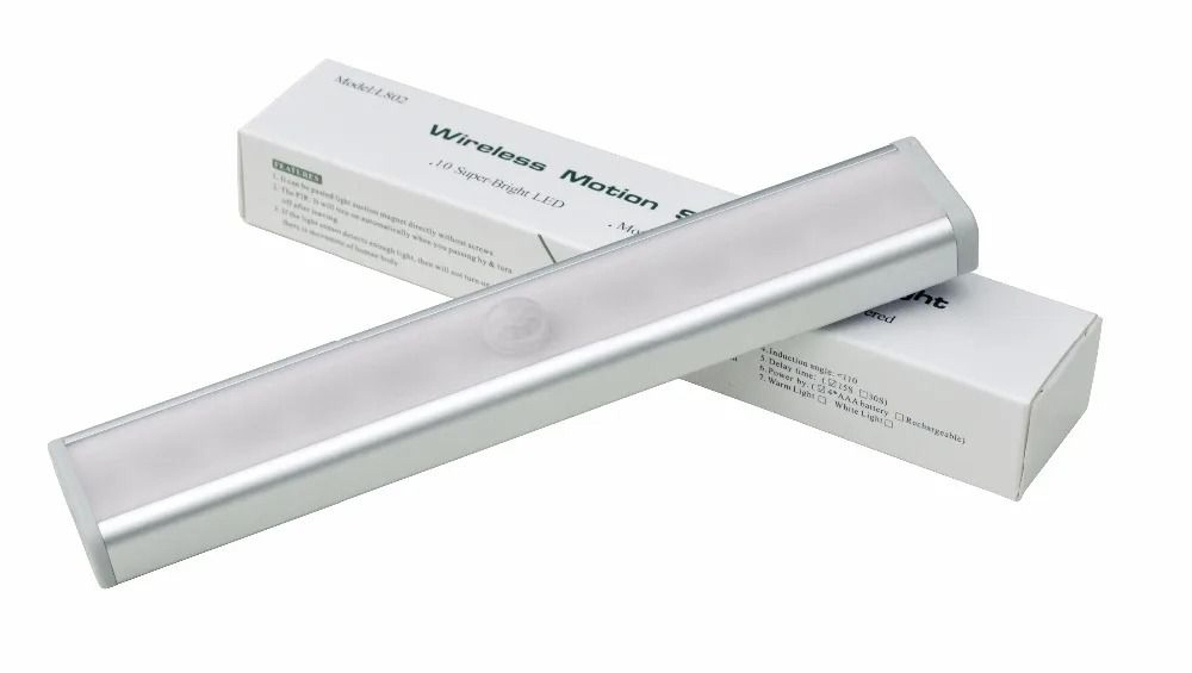 10 LED Motion Sensor Closet Light Battery Powered Wireless Lamp 4