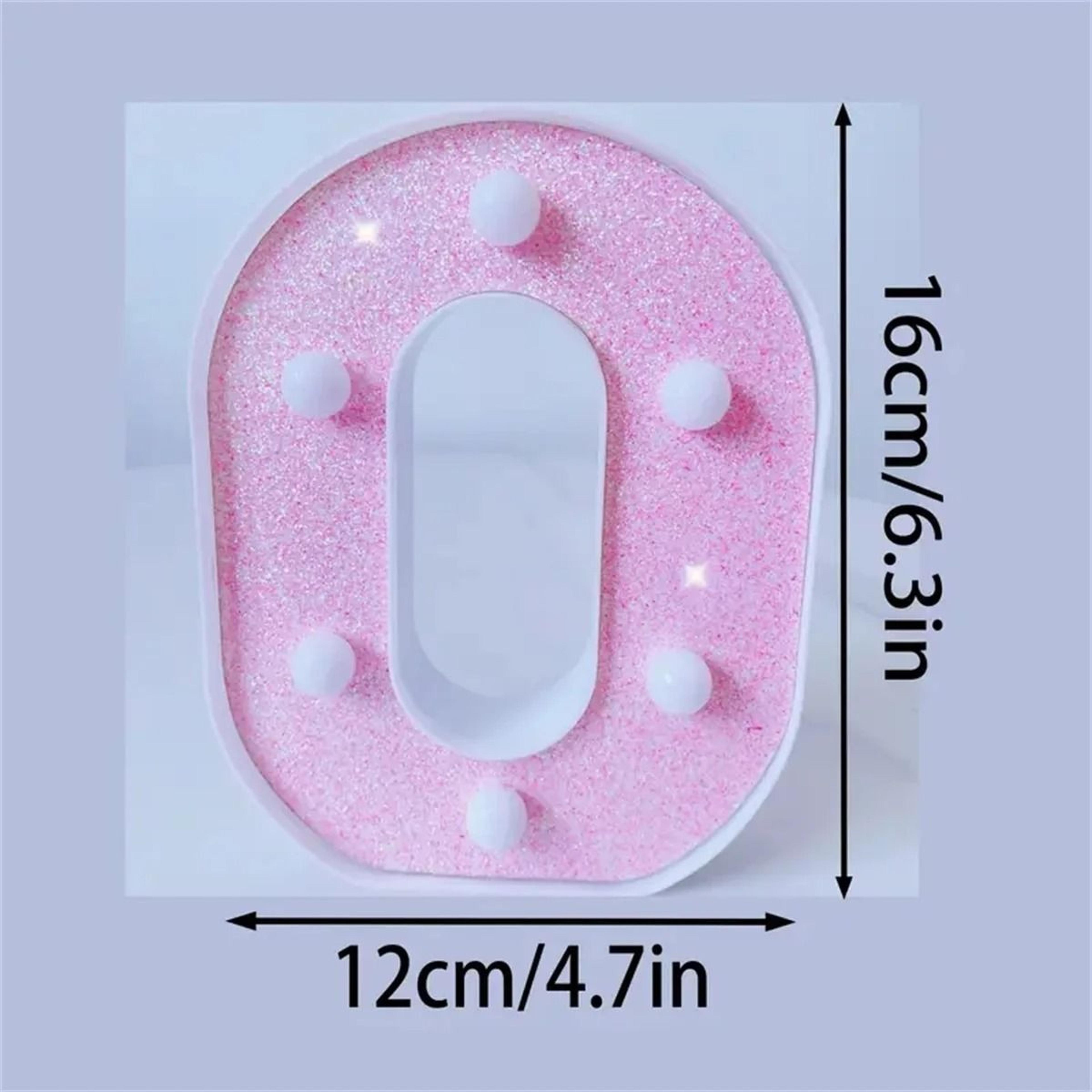 Pink LED Letter And Number Lights For Parties And Romantic Decor 14