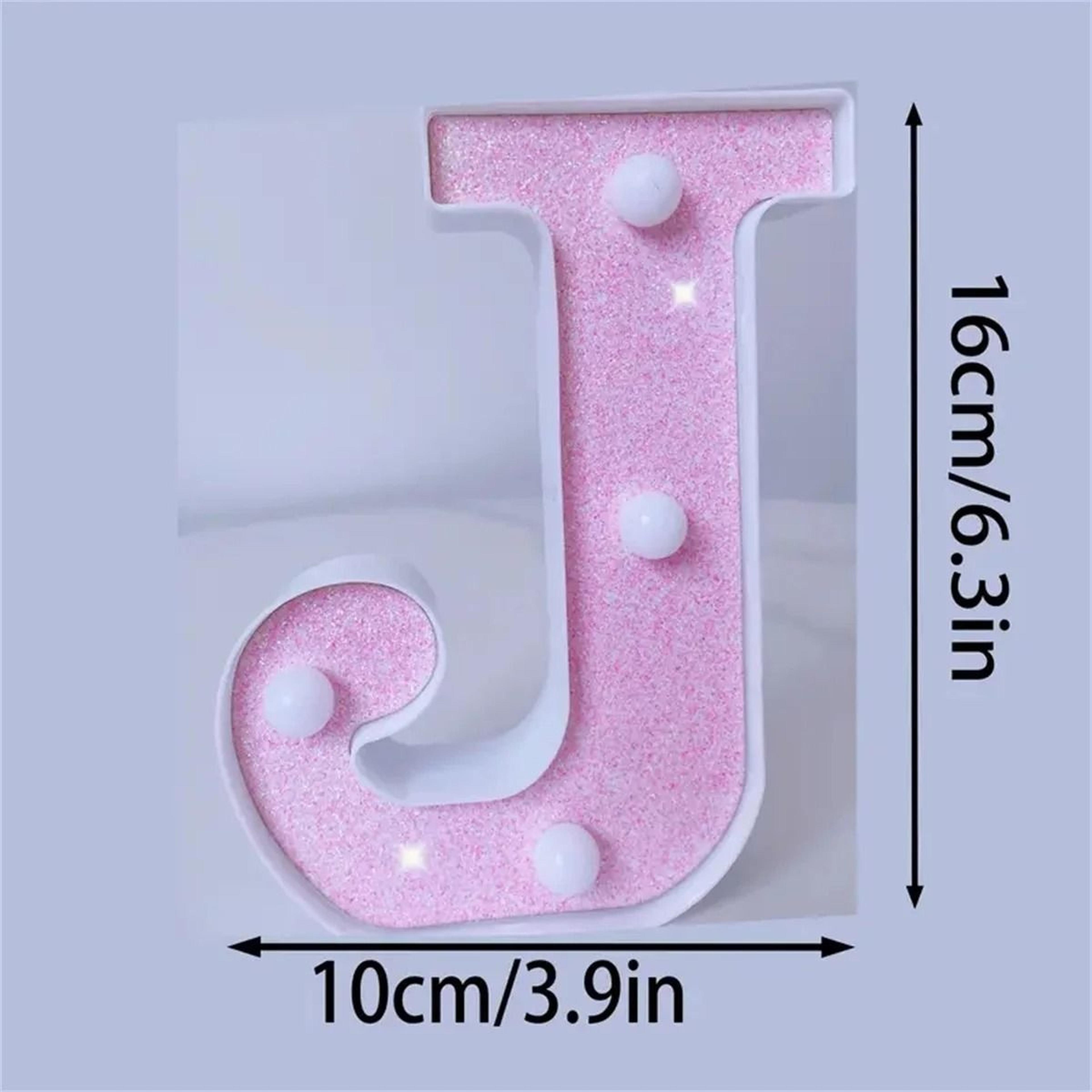 Pink LED Letter And Number Lights For Parties And Romantic Decor 9