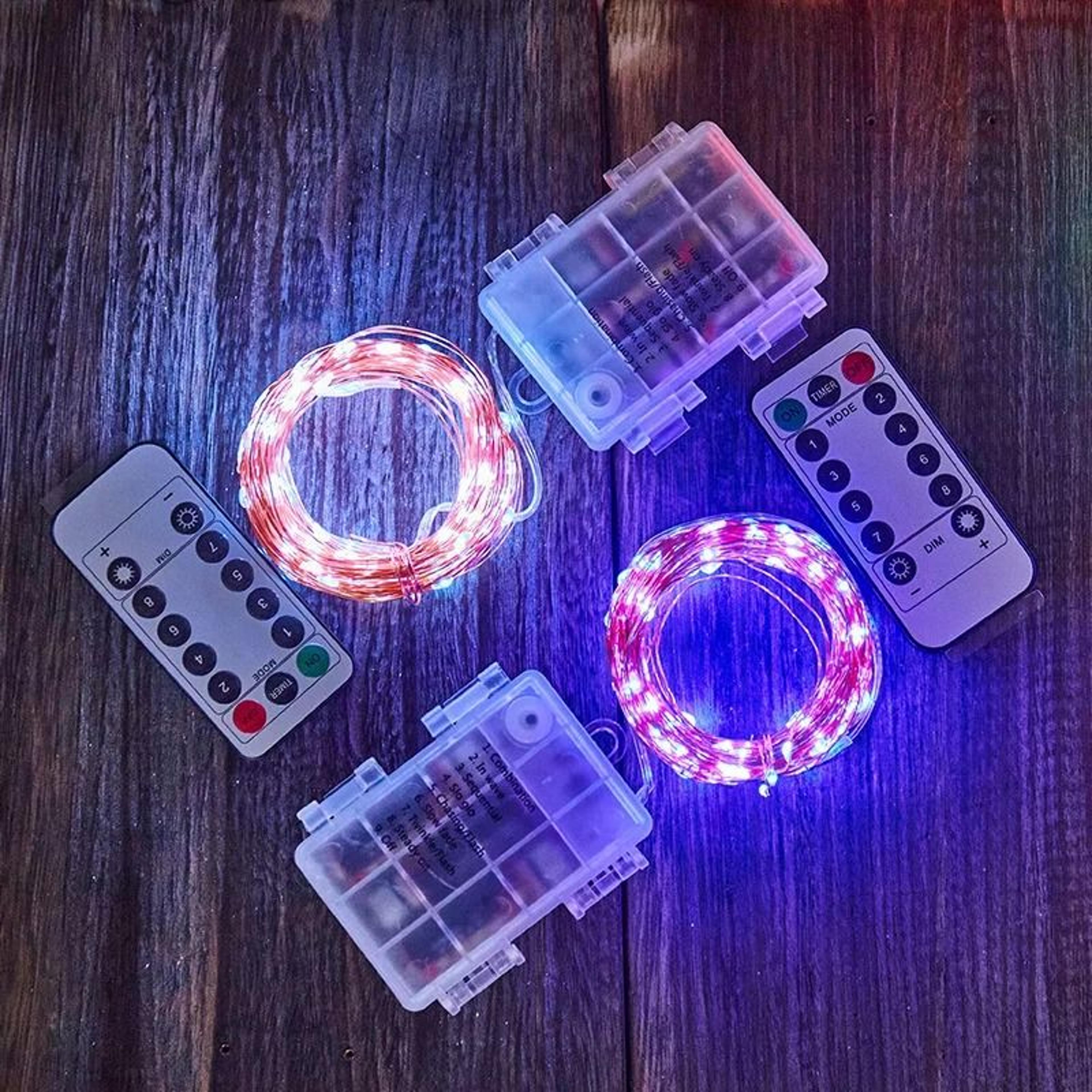 20200 LED Battery Operated Fairy Lights With Remote And Timer 11