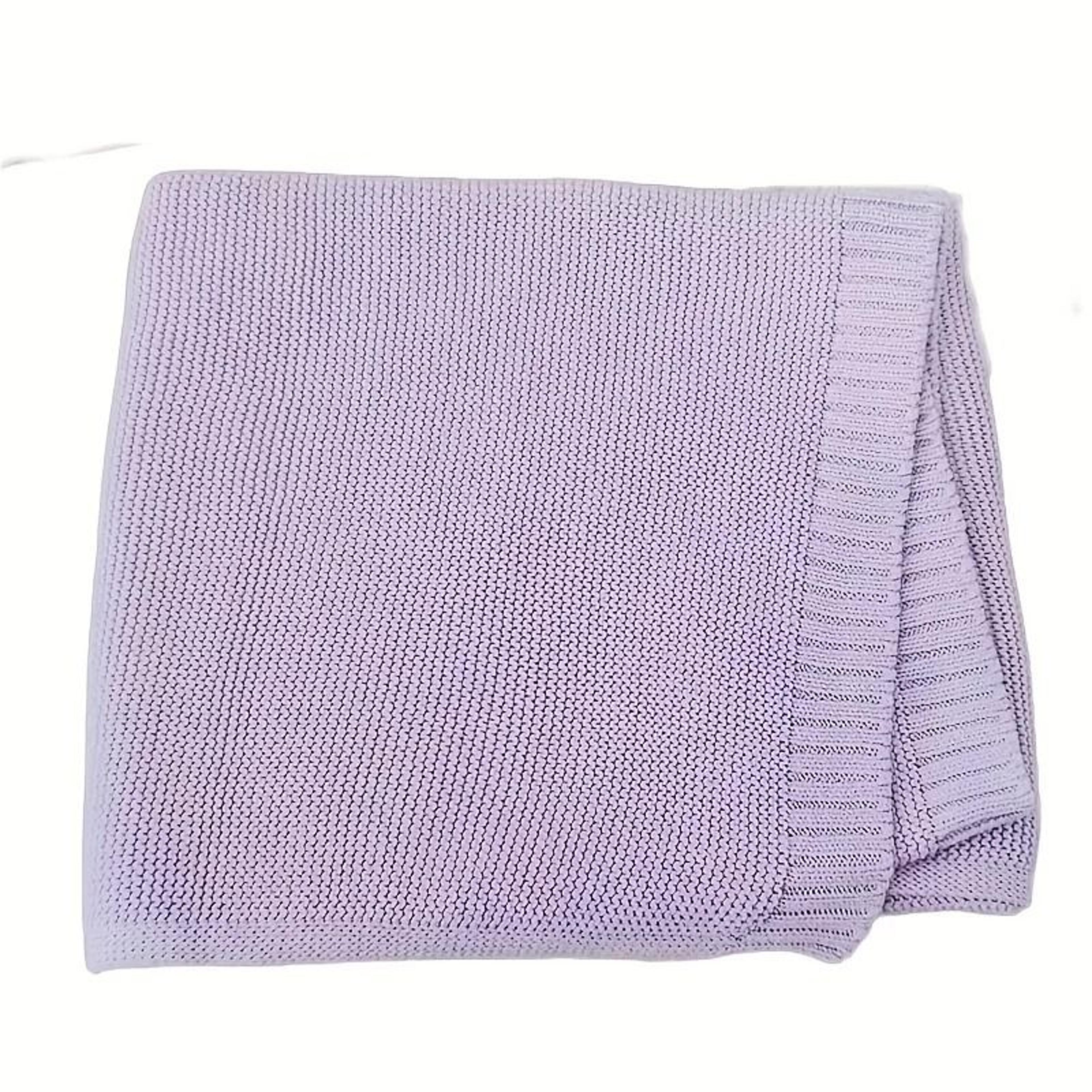 Personalized Organic Cotton Knit Baby Blanket Custom Name Newborn Wrap 5
