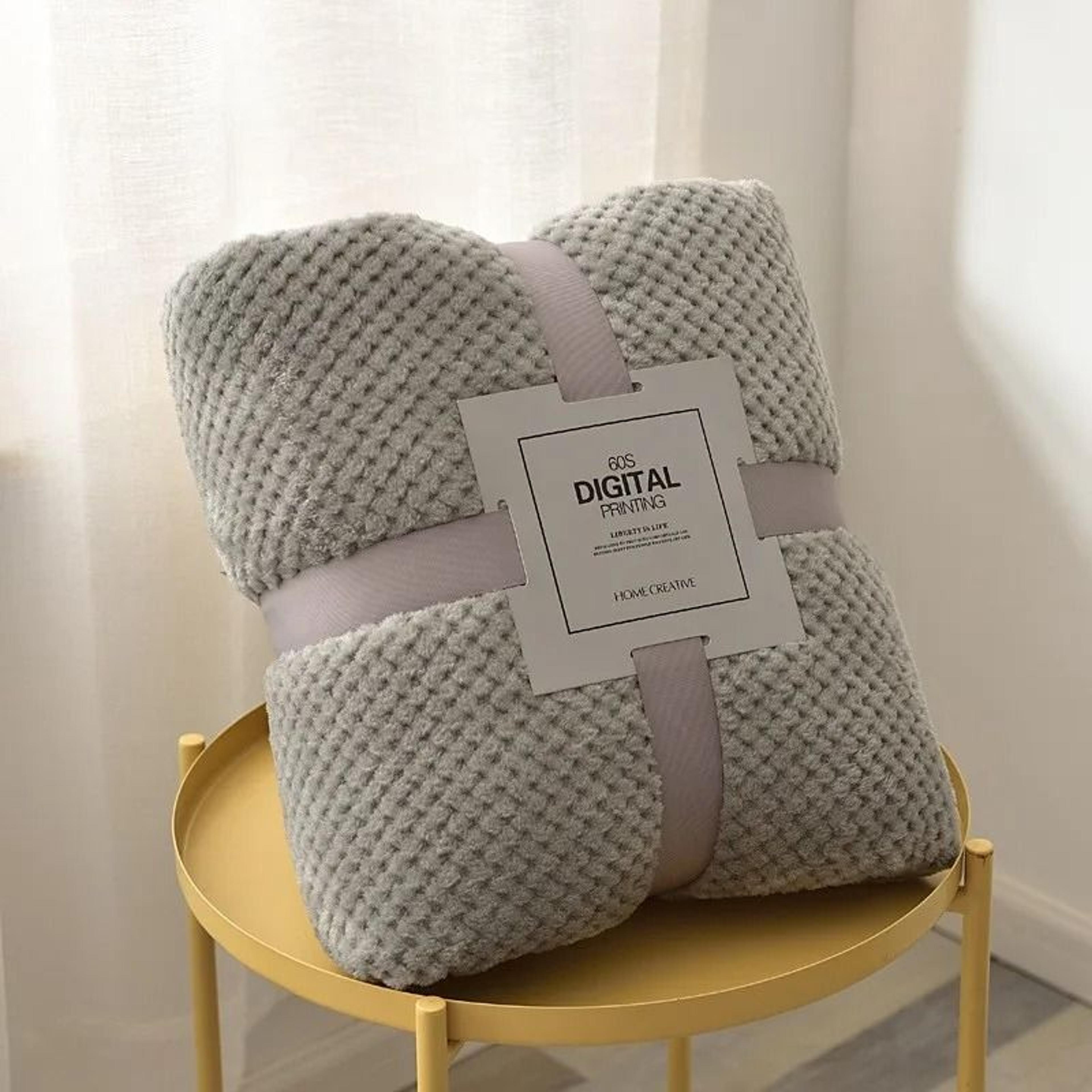 Winter Warm Fleece Throw Blanket Soft Flannel Bed Cover 7