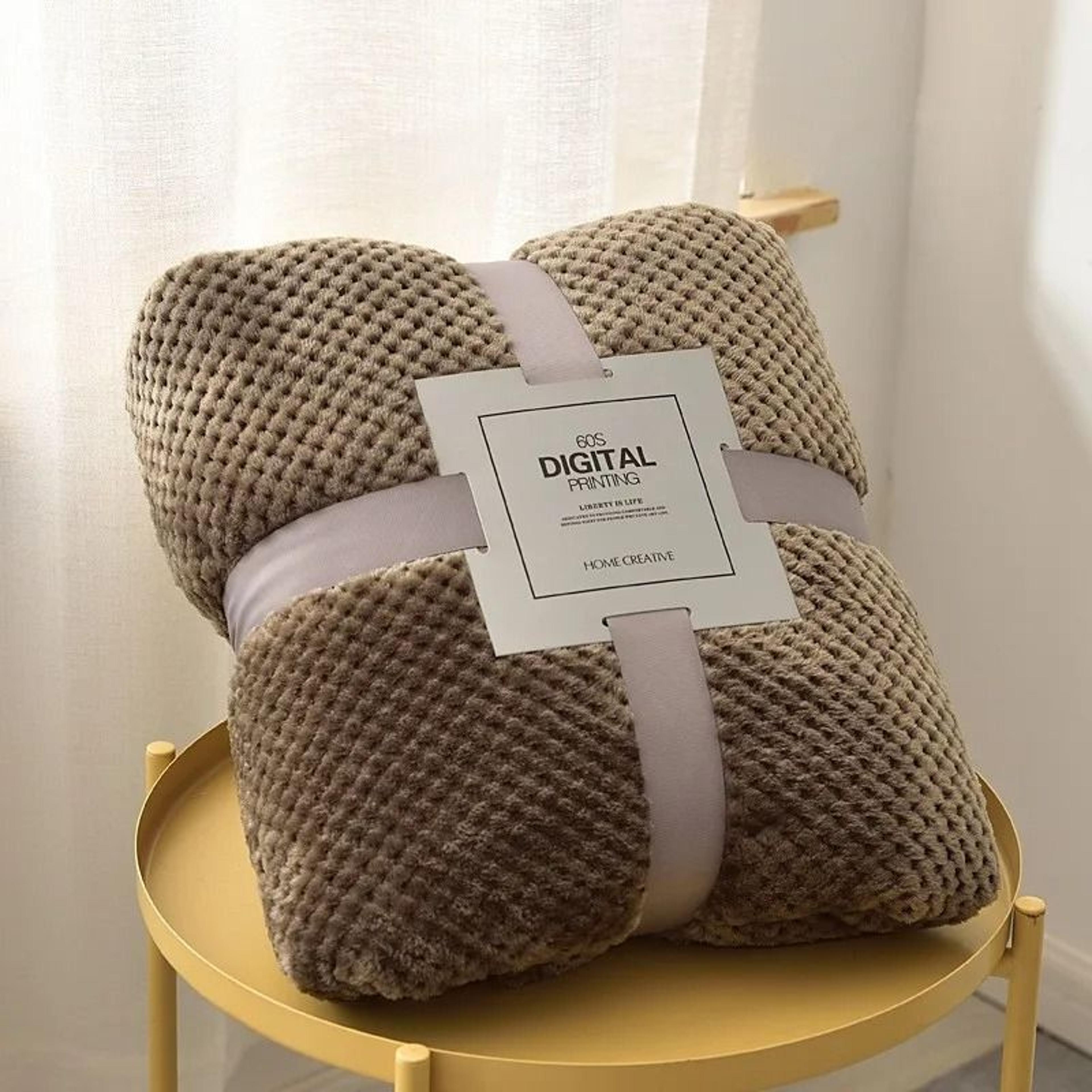 Winter Warm Fleece Throw Blanket Soft Flannel Bed Cover 15