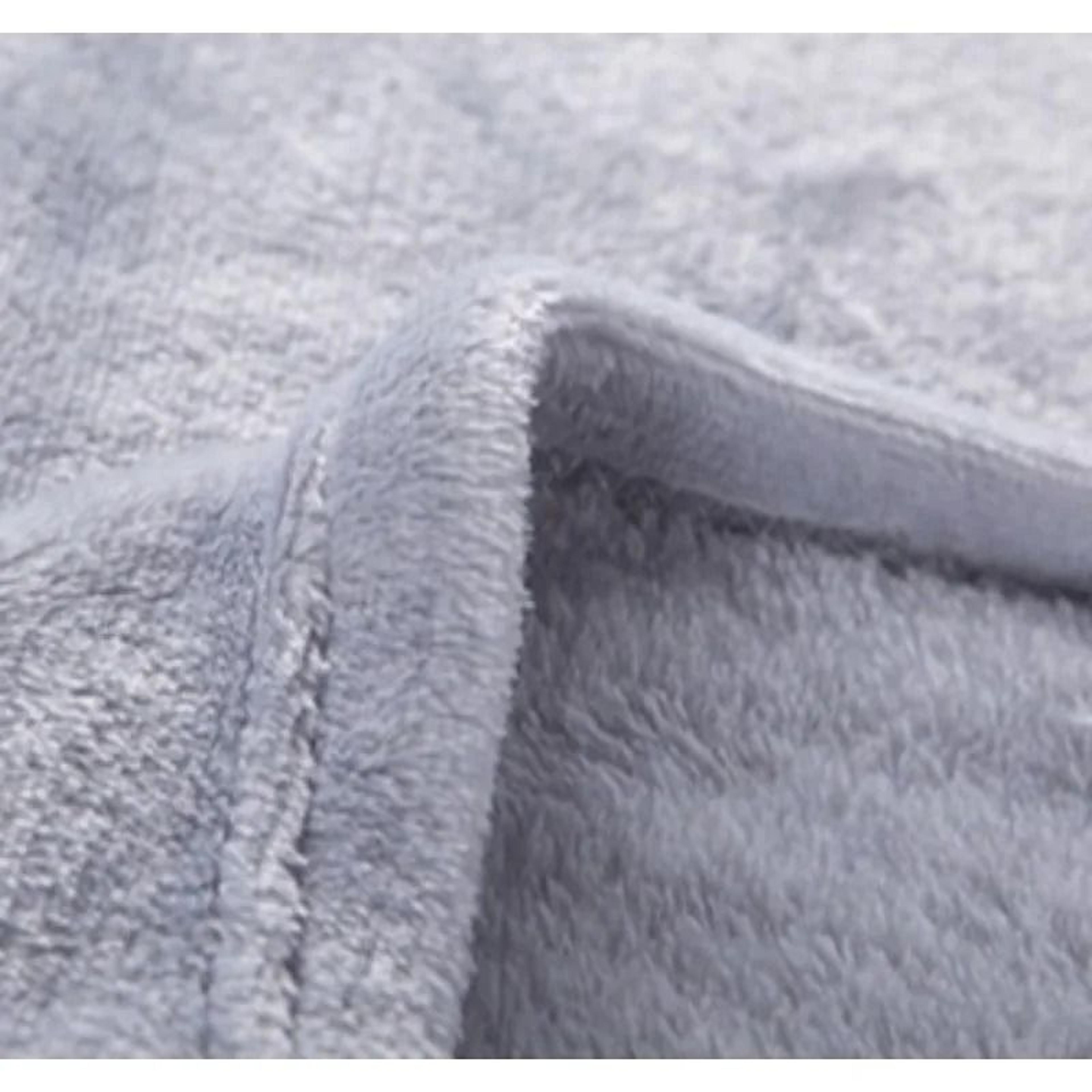 Thick Plush Fleece Blanket Soft Warm Solid Color Throw 6