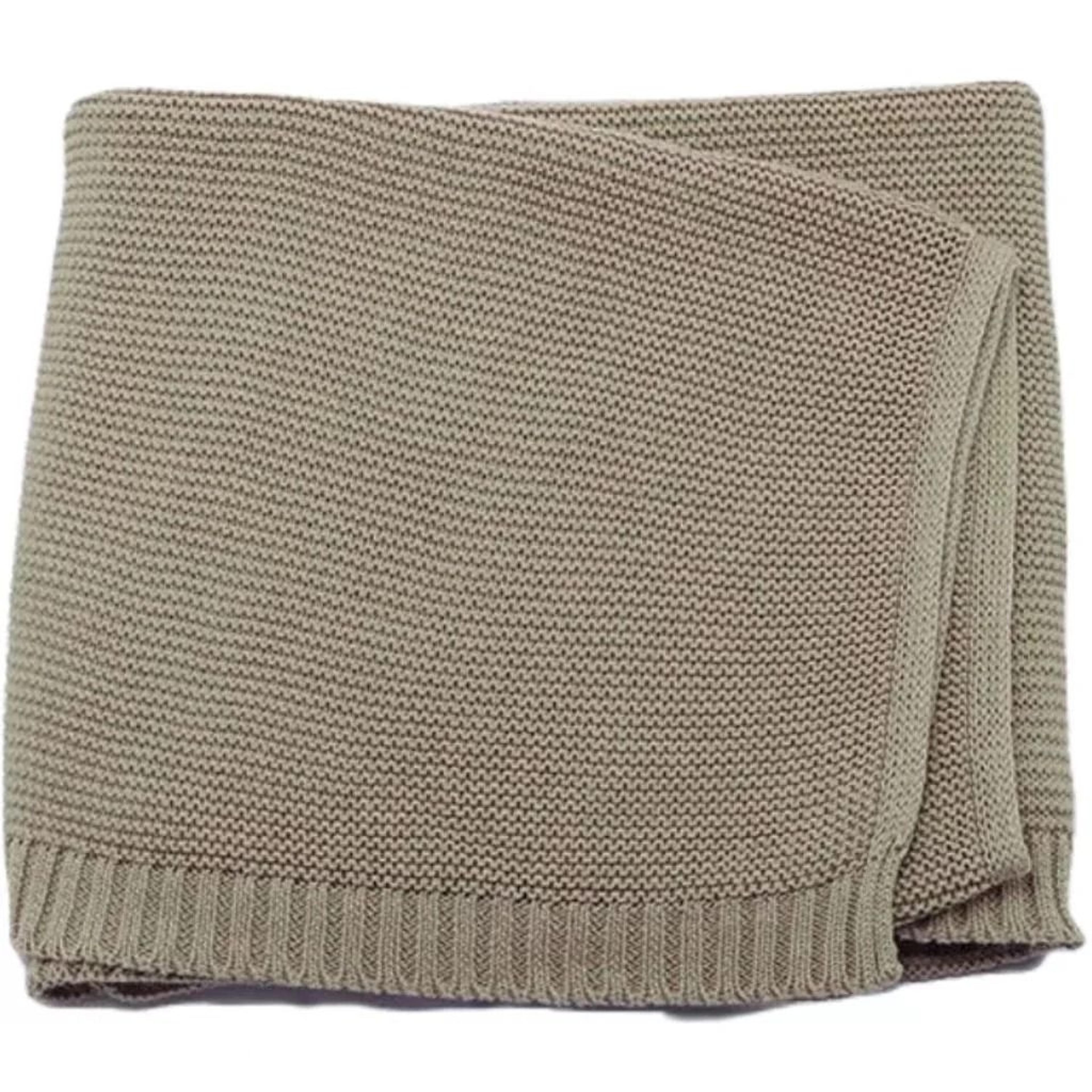 Personalized Knit Baby Blanket Custom Embroidered Name Gift 7