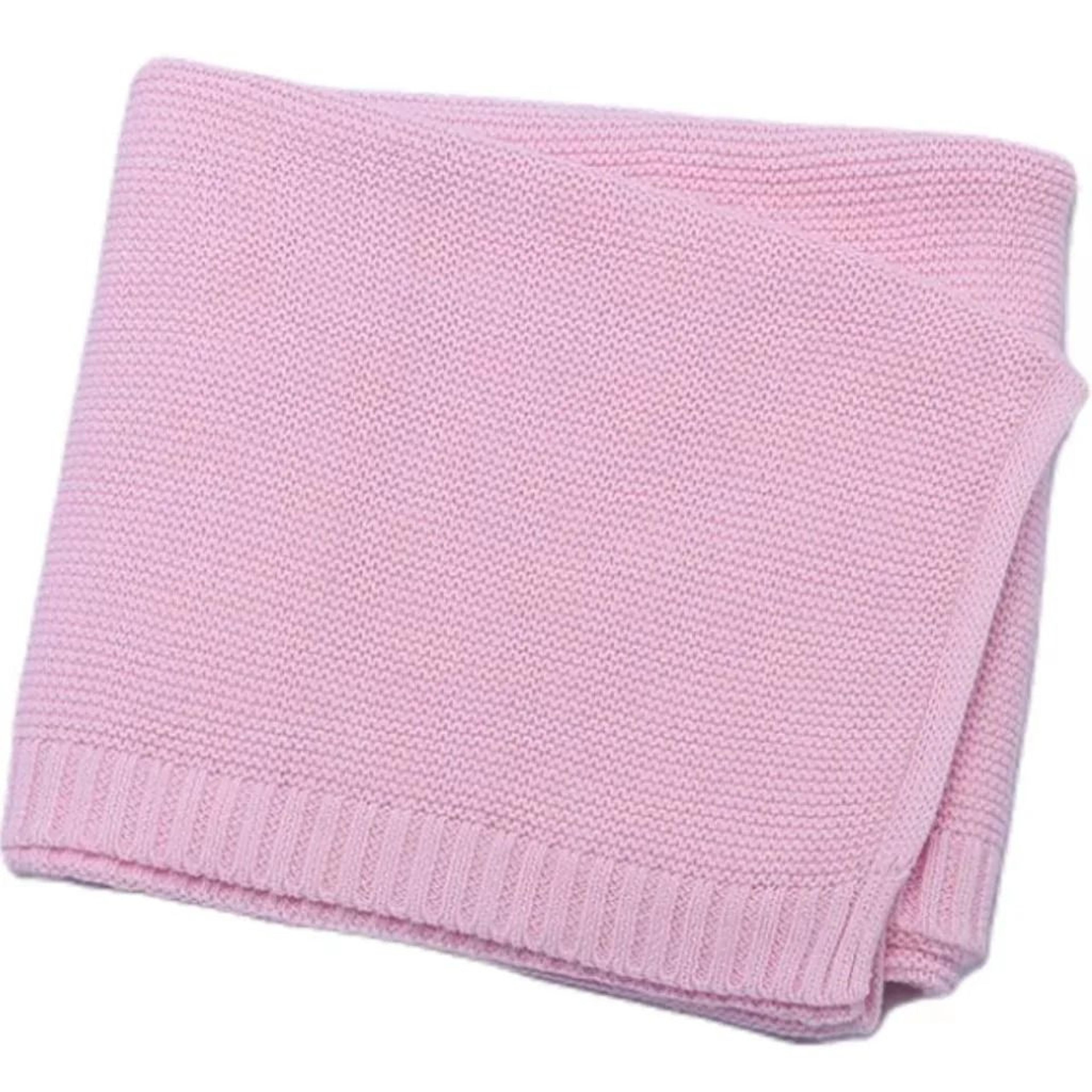 Personalized Knit Baby Blanket Custom Embroidered Name Gift 6