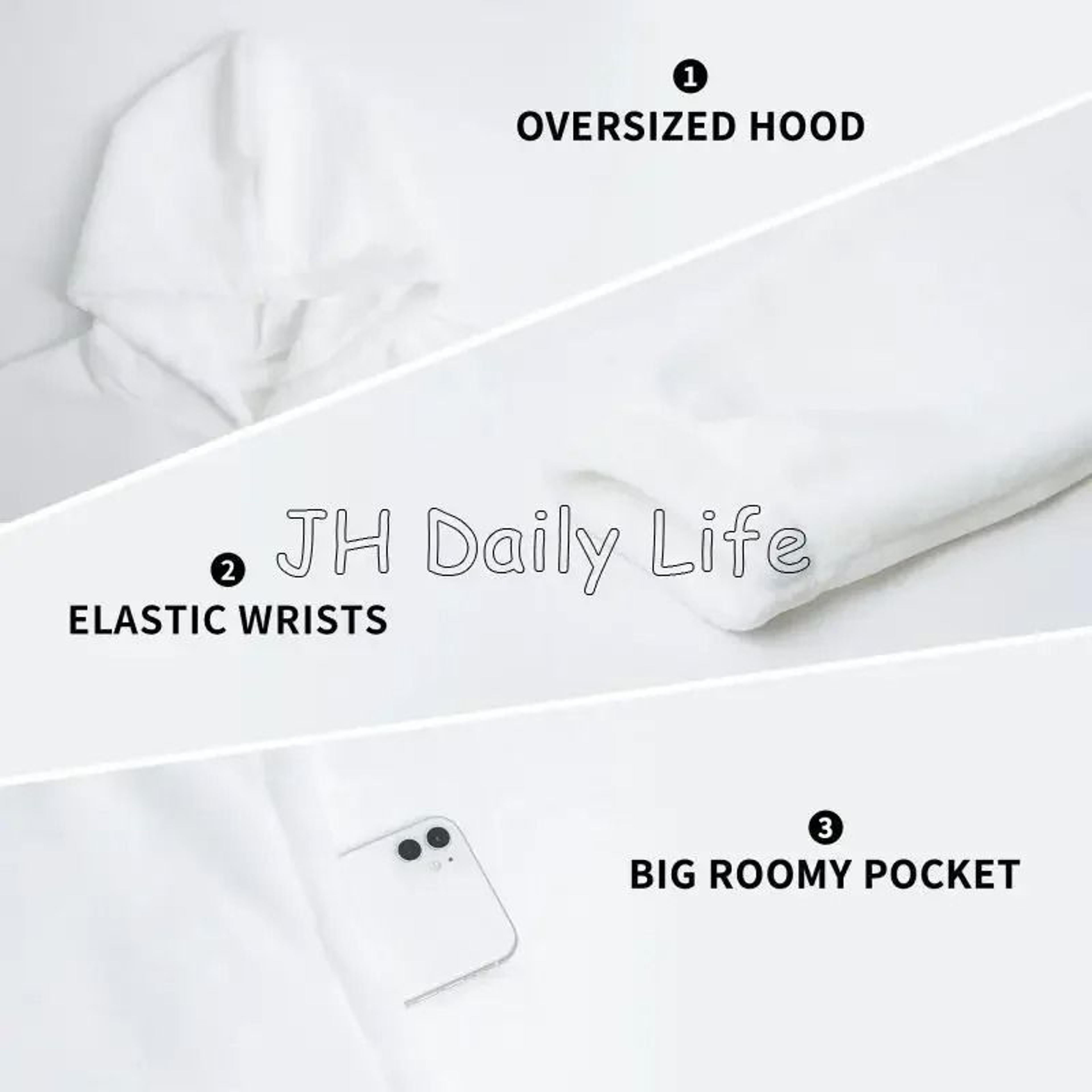 Yellow Duck Wearable Blanket Hoodie Oversized Sherpa Fleece 6