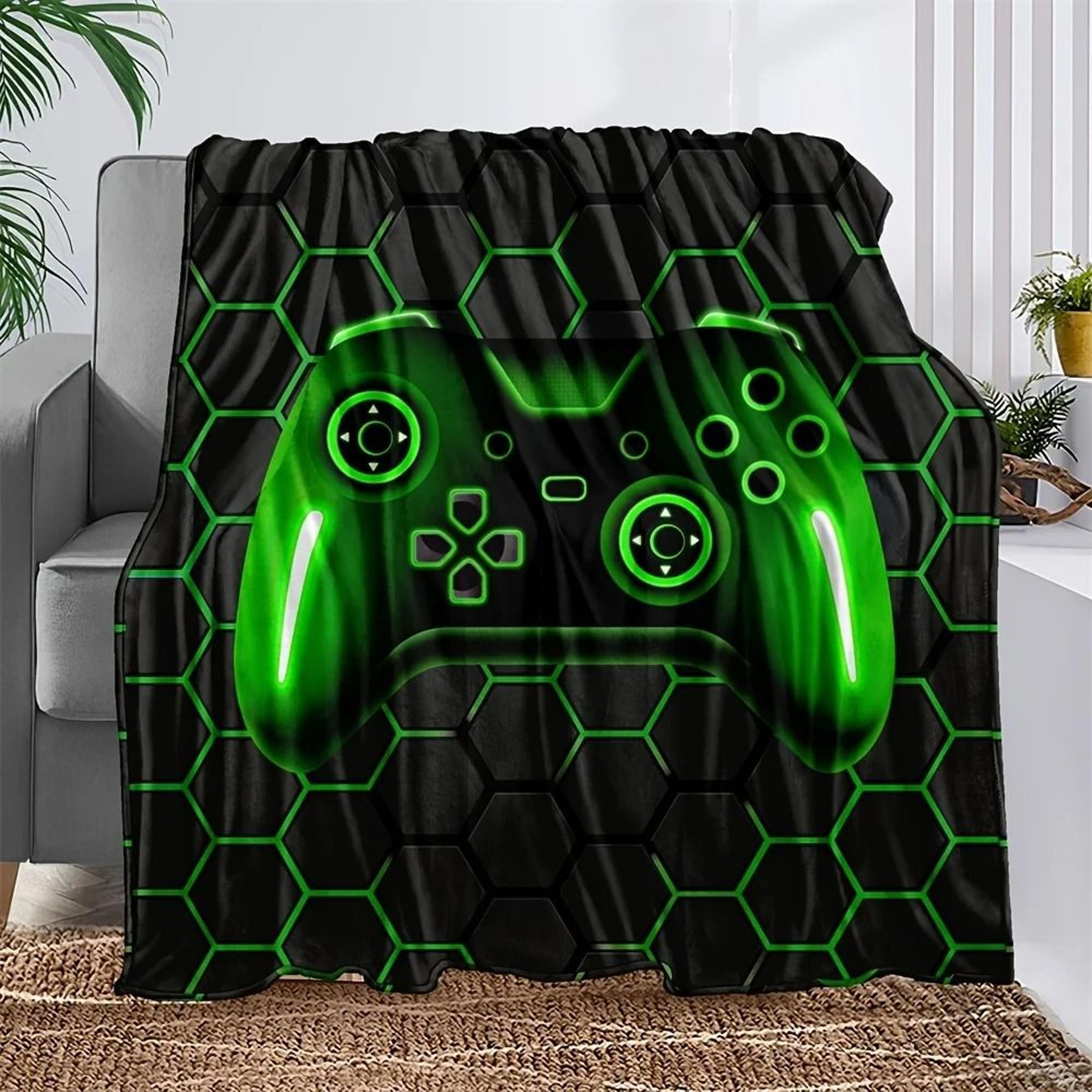 Microfiber Gaming Throw Blanket Soft Warm Bed Sofa Cover 3