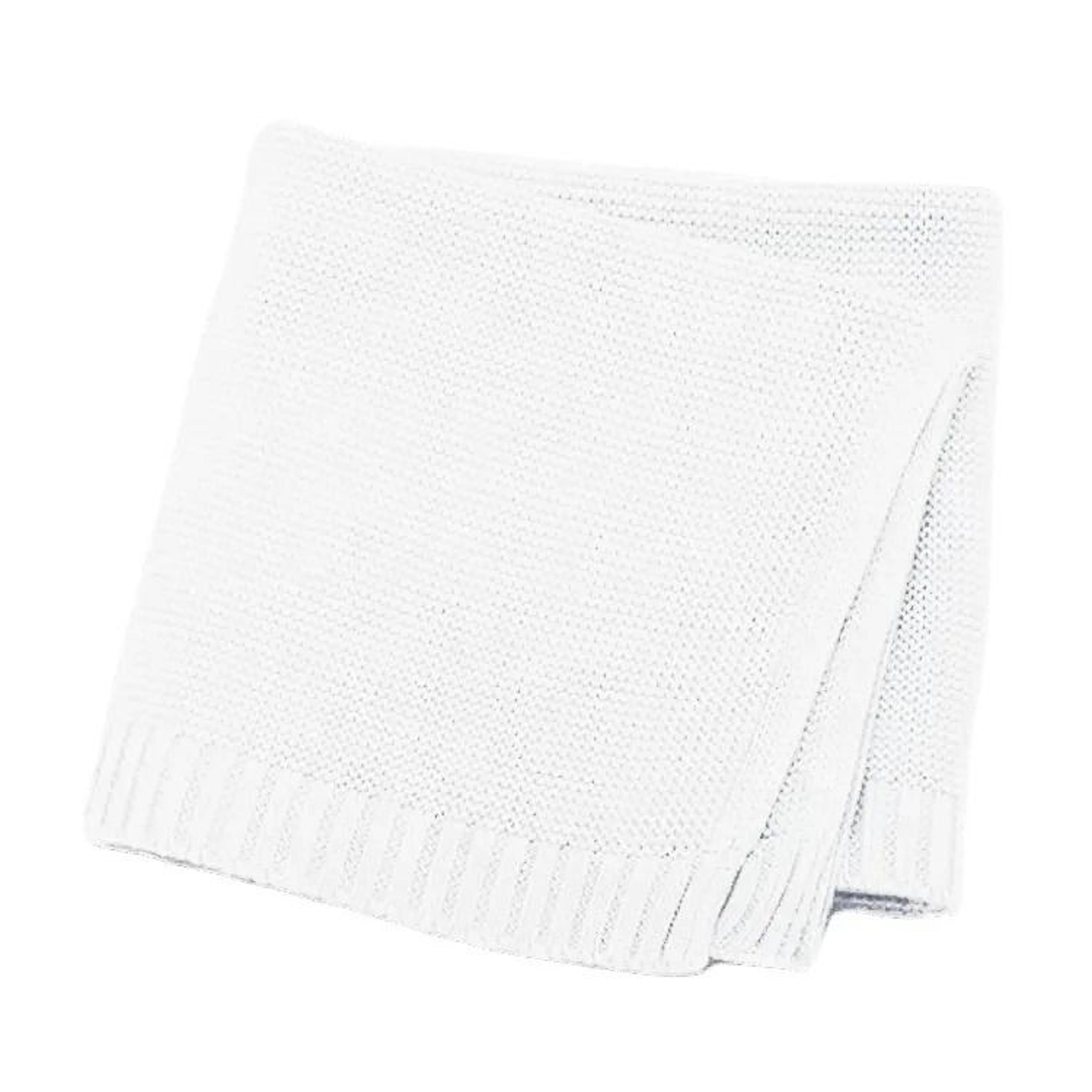 Personalized Knitted Baby Blanket Custom Name Cotton Newborn Blanket 14