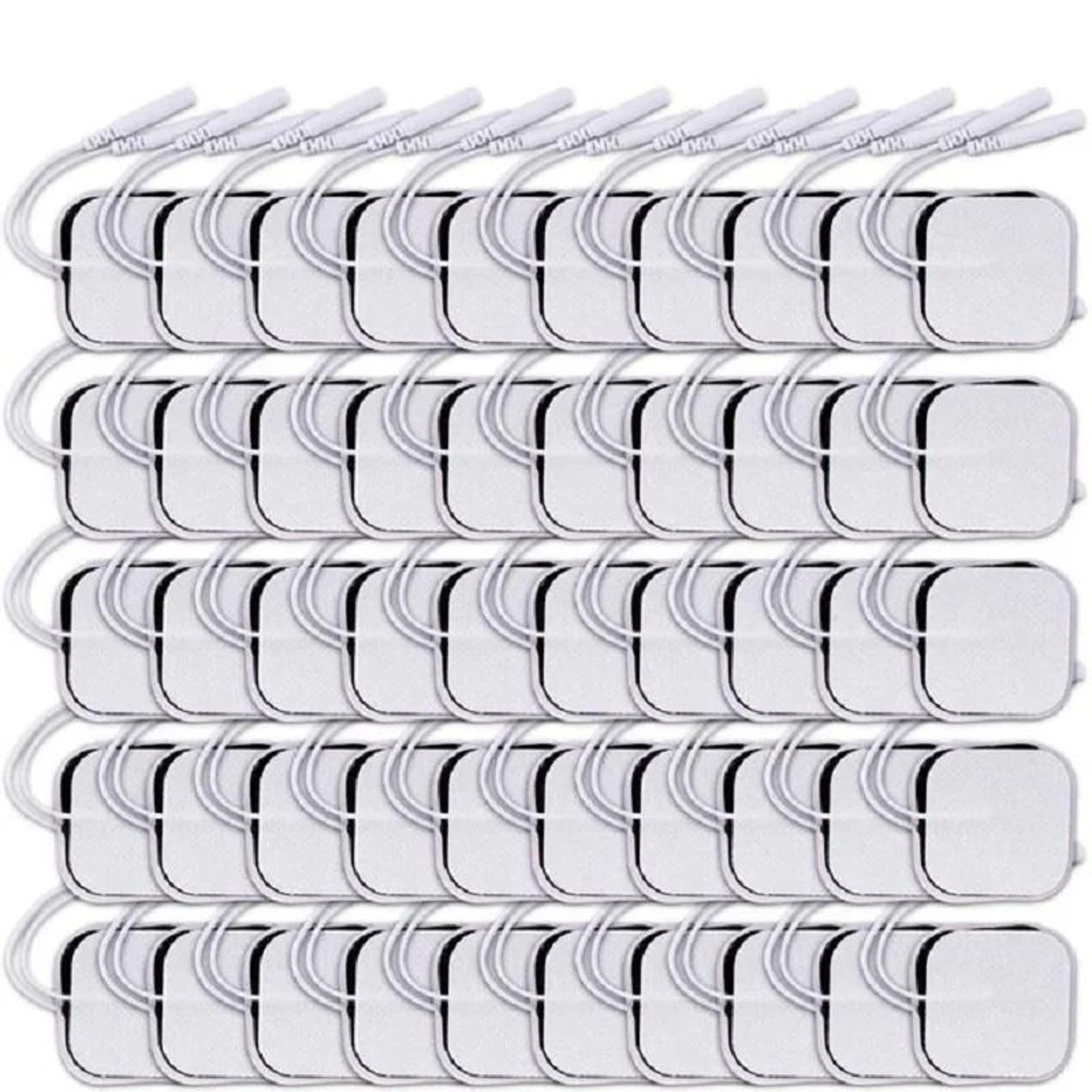 reusable tens ems electrode pads self-adhesive replacement set