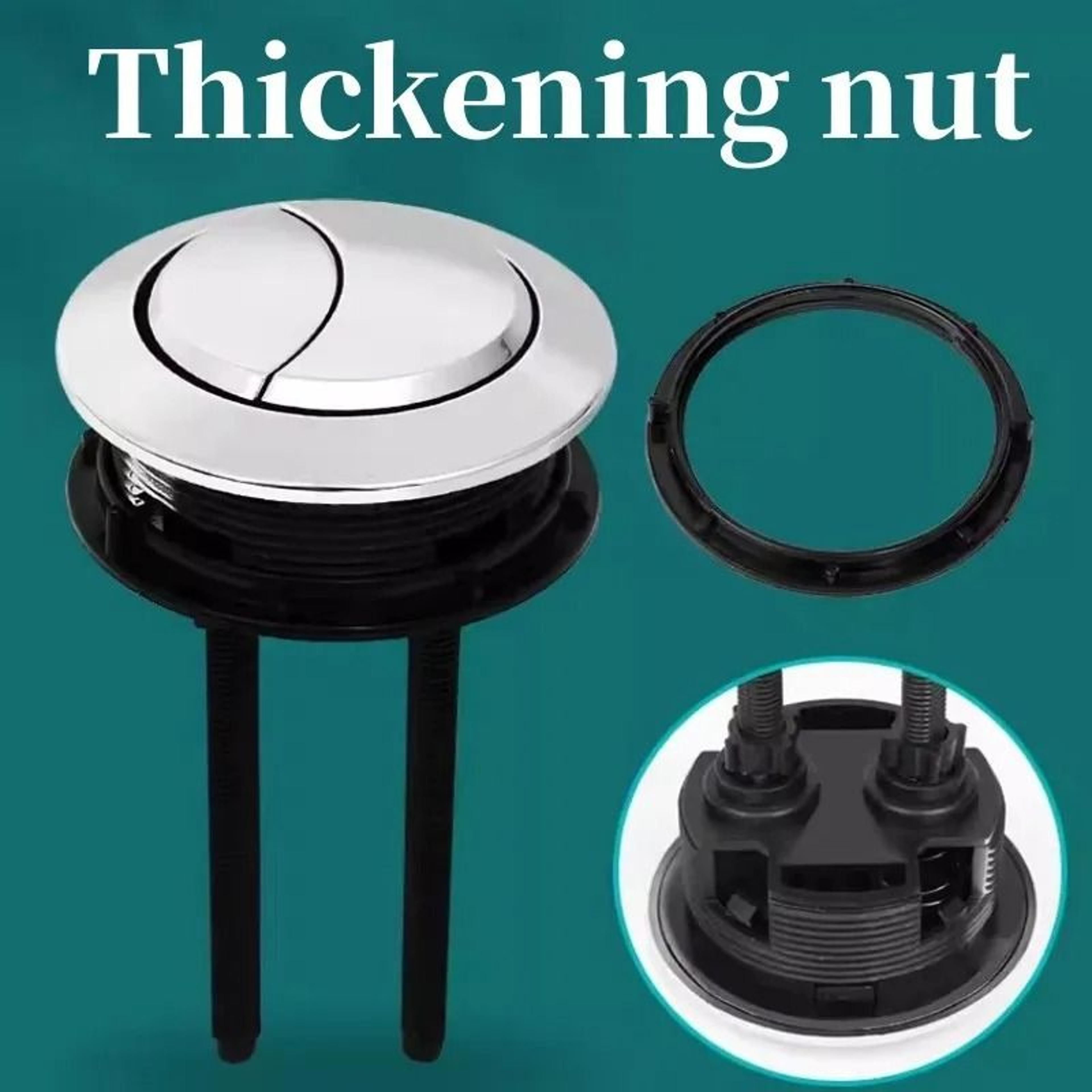universal dual flush toilet tank push button replacement