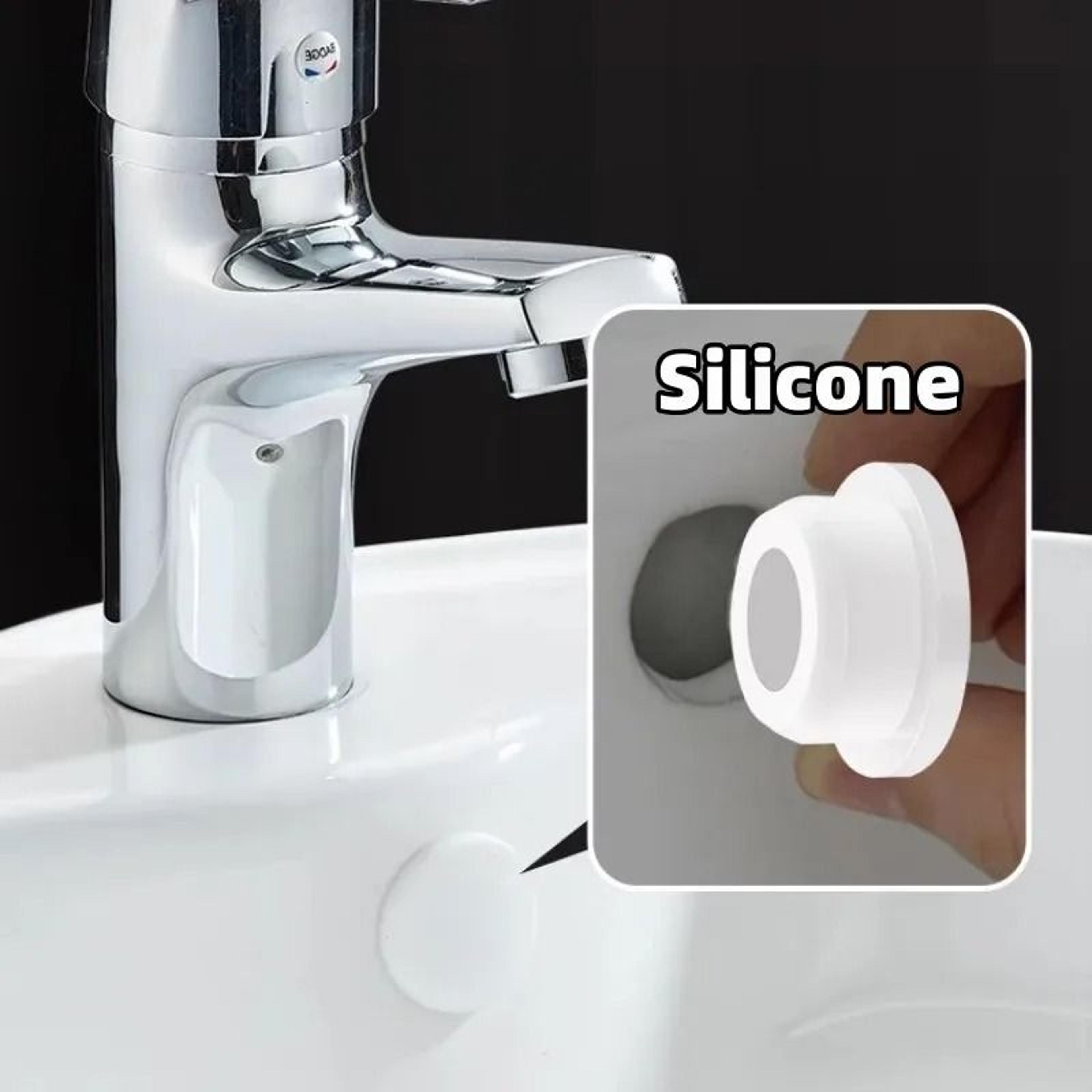 silicone wash basin overflow hole seal plug and drain cover