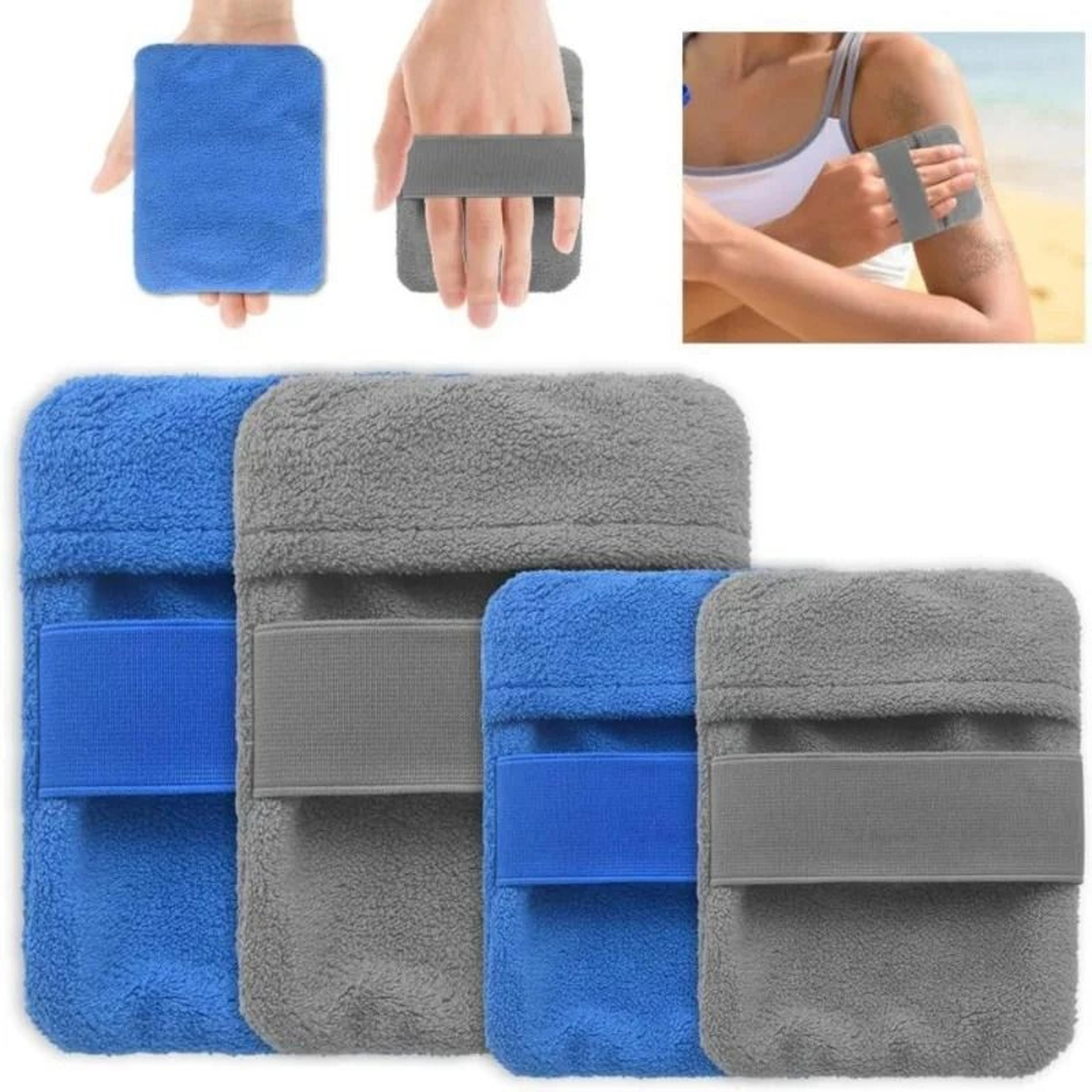 portable beach sand remover bag for hands feet and body