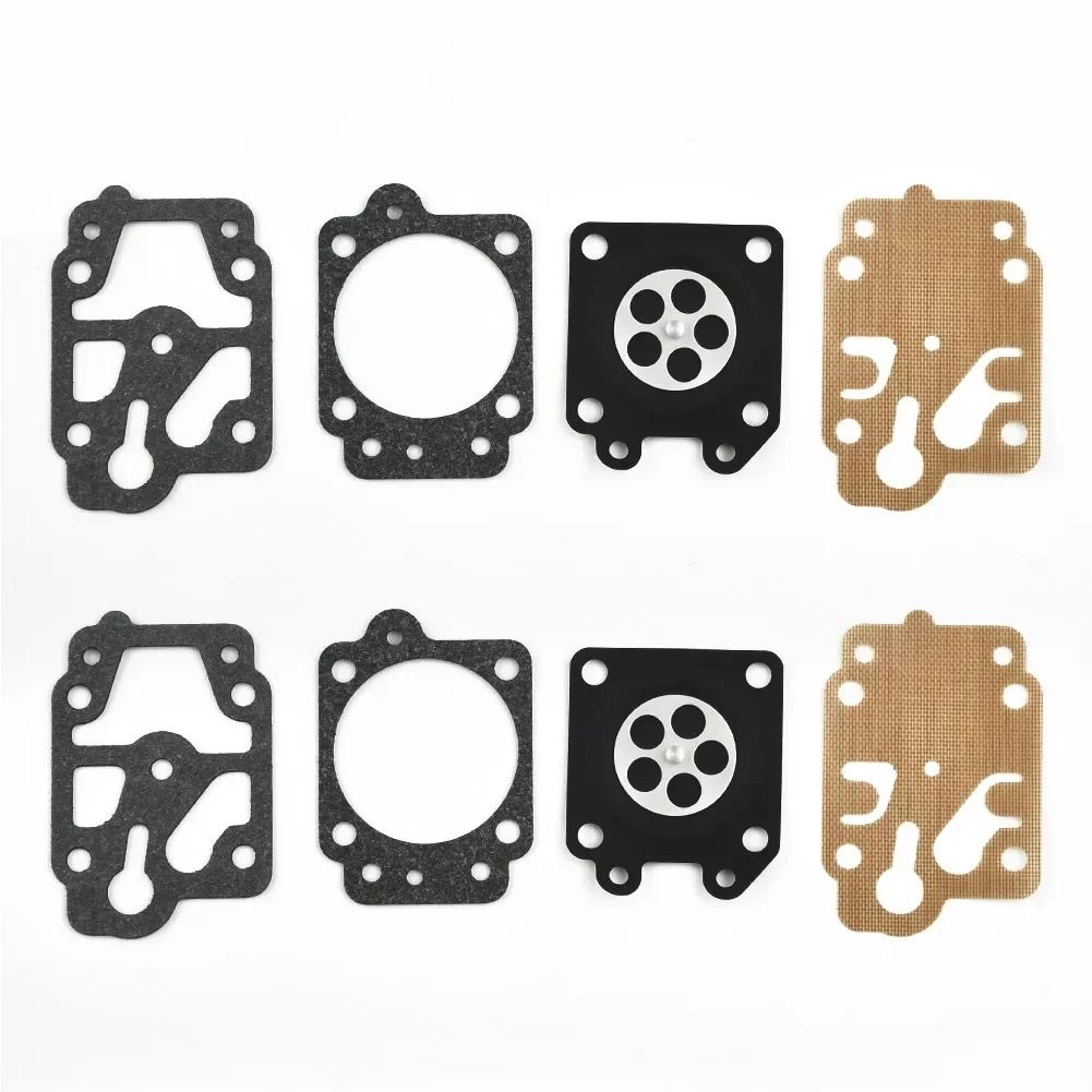 8-piece carburetor repair kit membrane set for bt3342 3351 shark m25 25cc trimmers