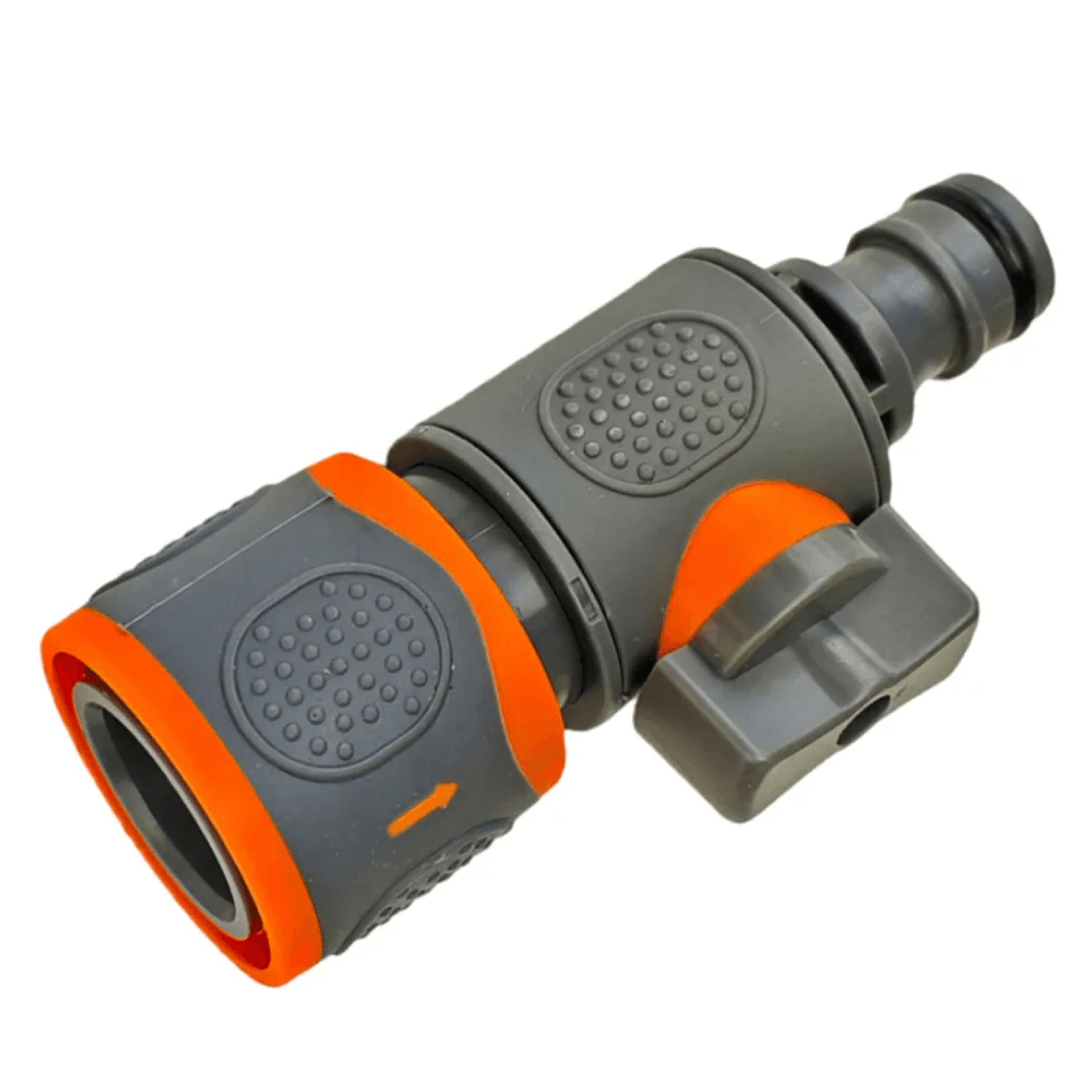 garden hose shut-off valve quick connect water adapter for 1/4 to 3/4 inch hoses