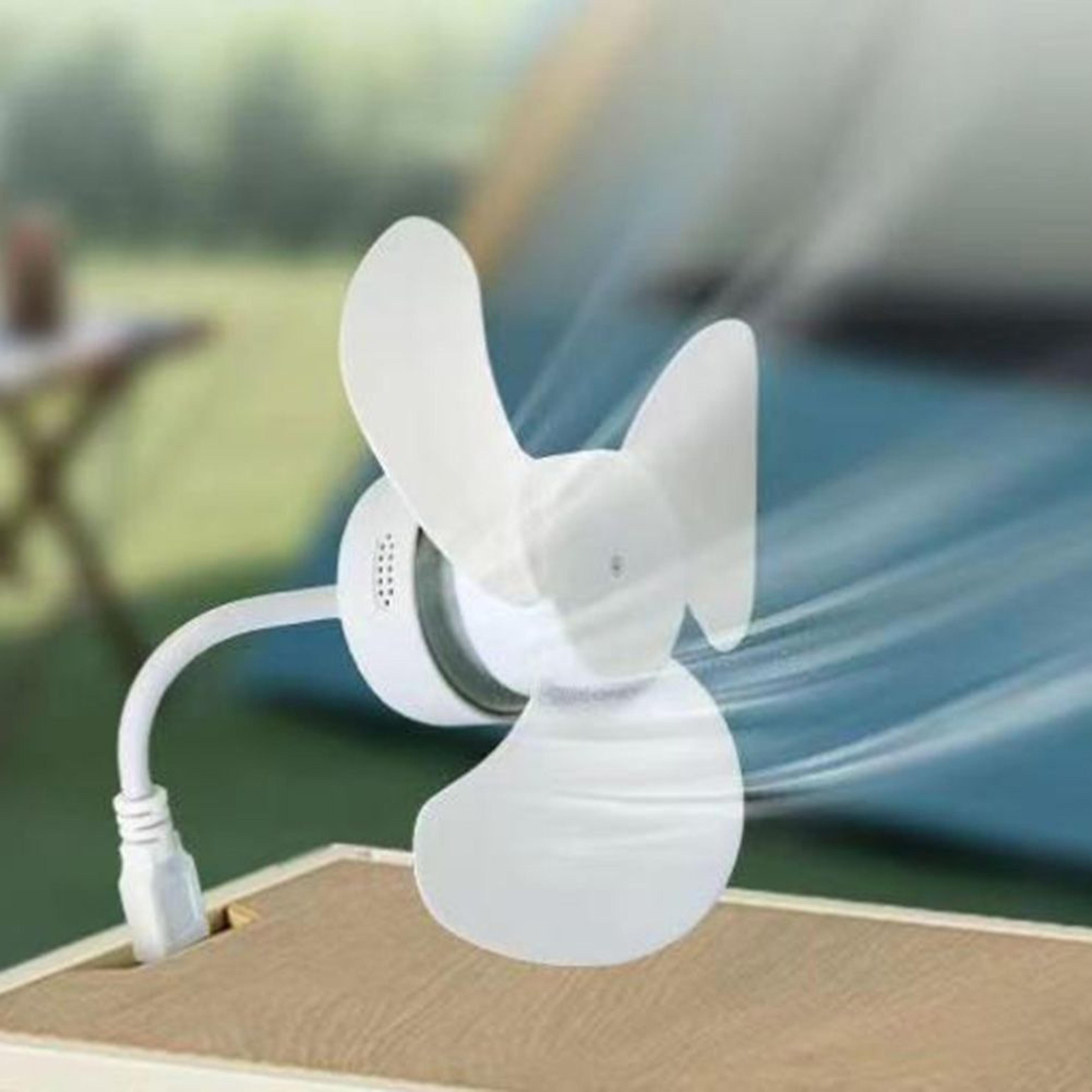 14cm usb portable fan quiet personal cooling fan for bedroom and desk