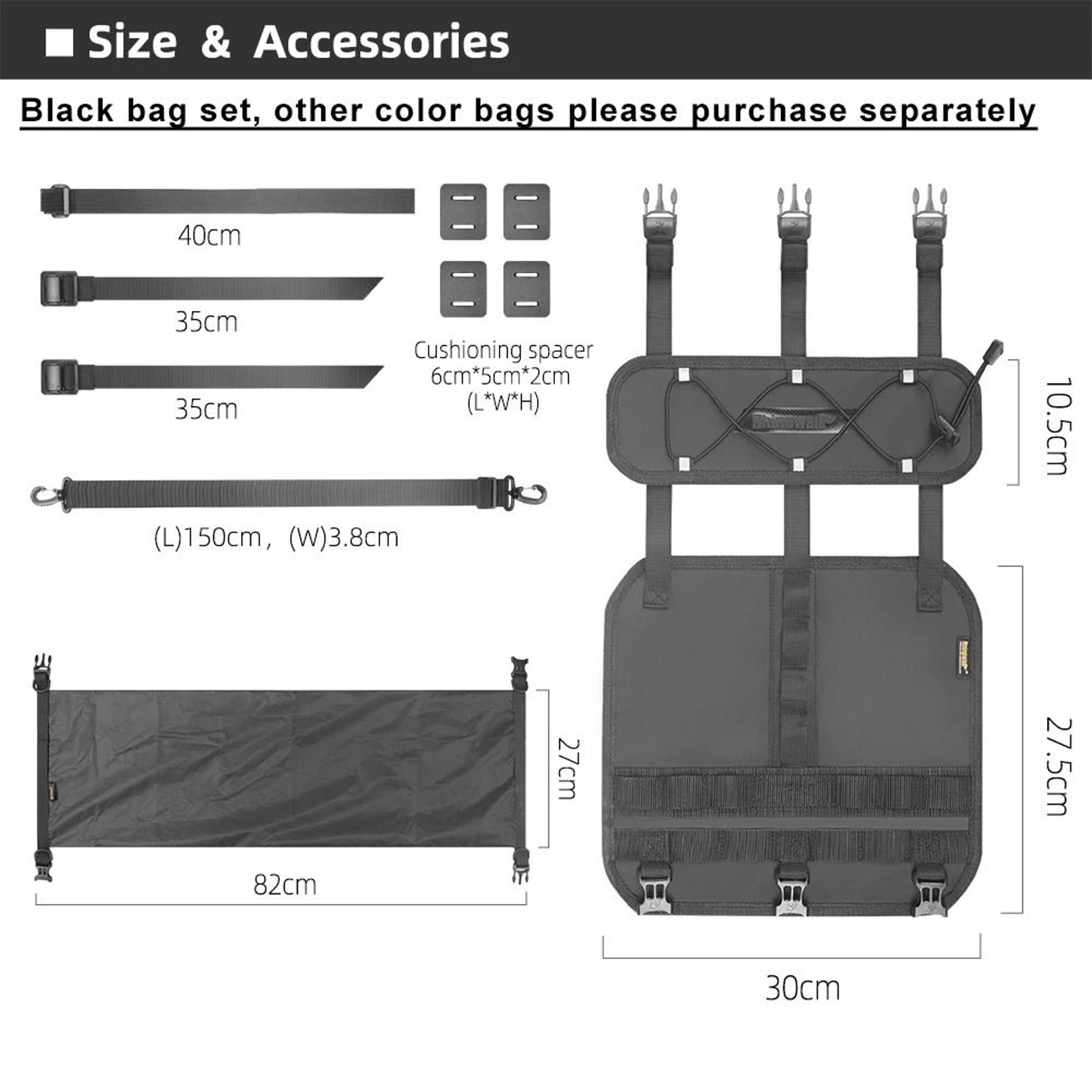 12l waterproof bike handlebar bag detachable bikepacking harness