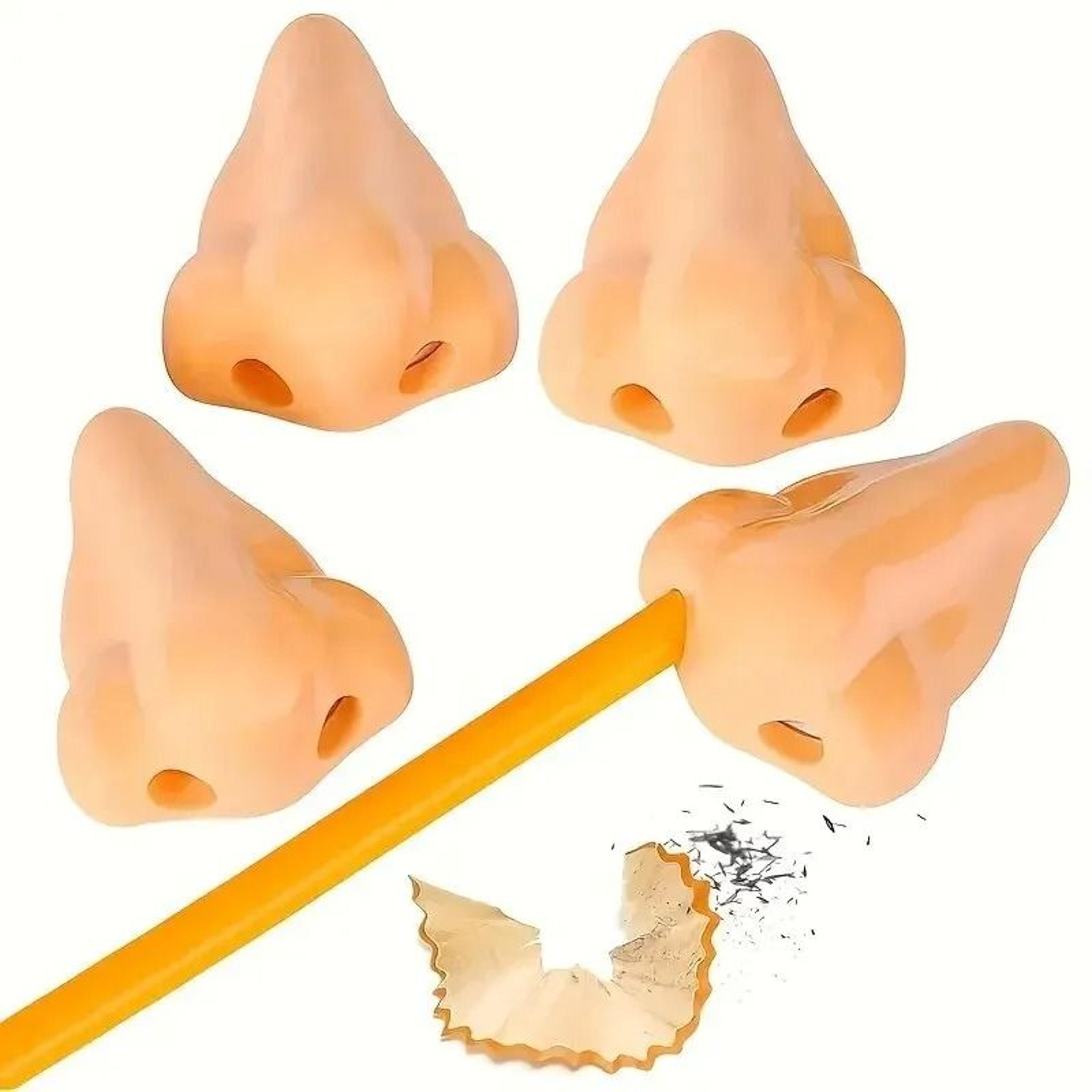 1/12-pack funny nose pencil sharpener novelty school supply for kids
