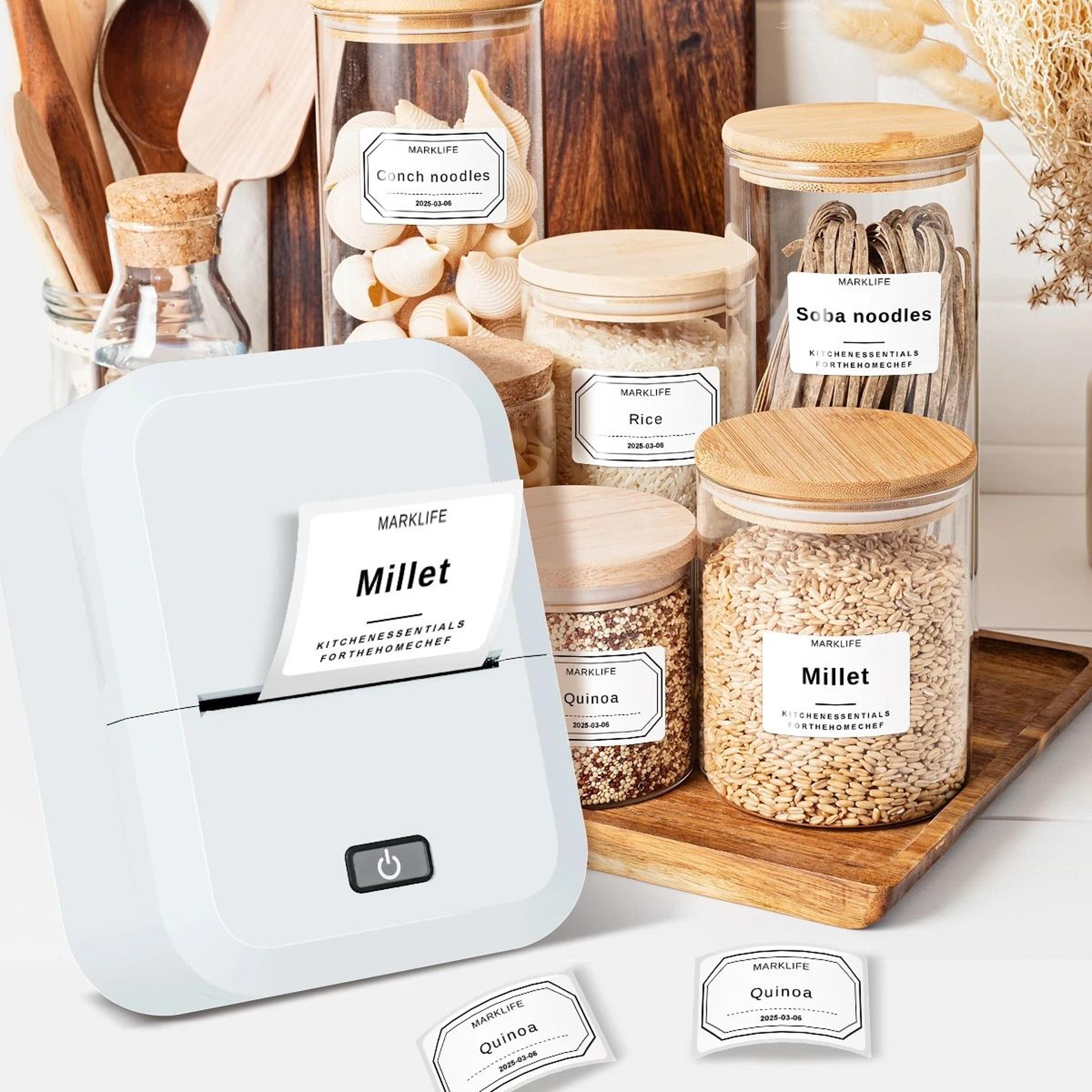 mini x2 bluetooth thermal label printer – portable inkless sticker maker