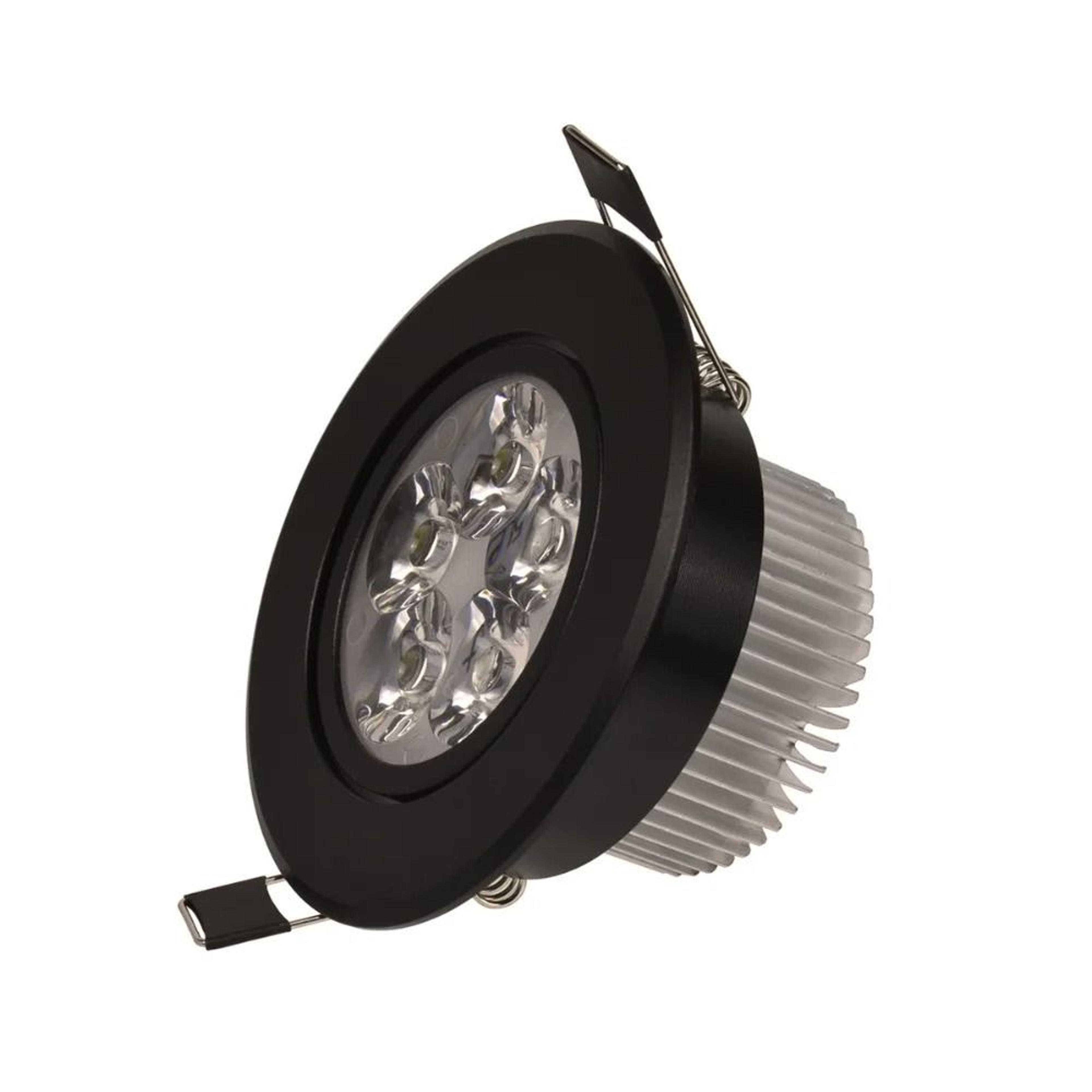 Black Dimmable LED Recessed Downlight 9W 12W 15W 4