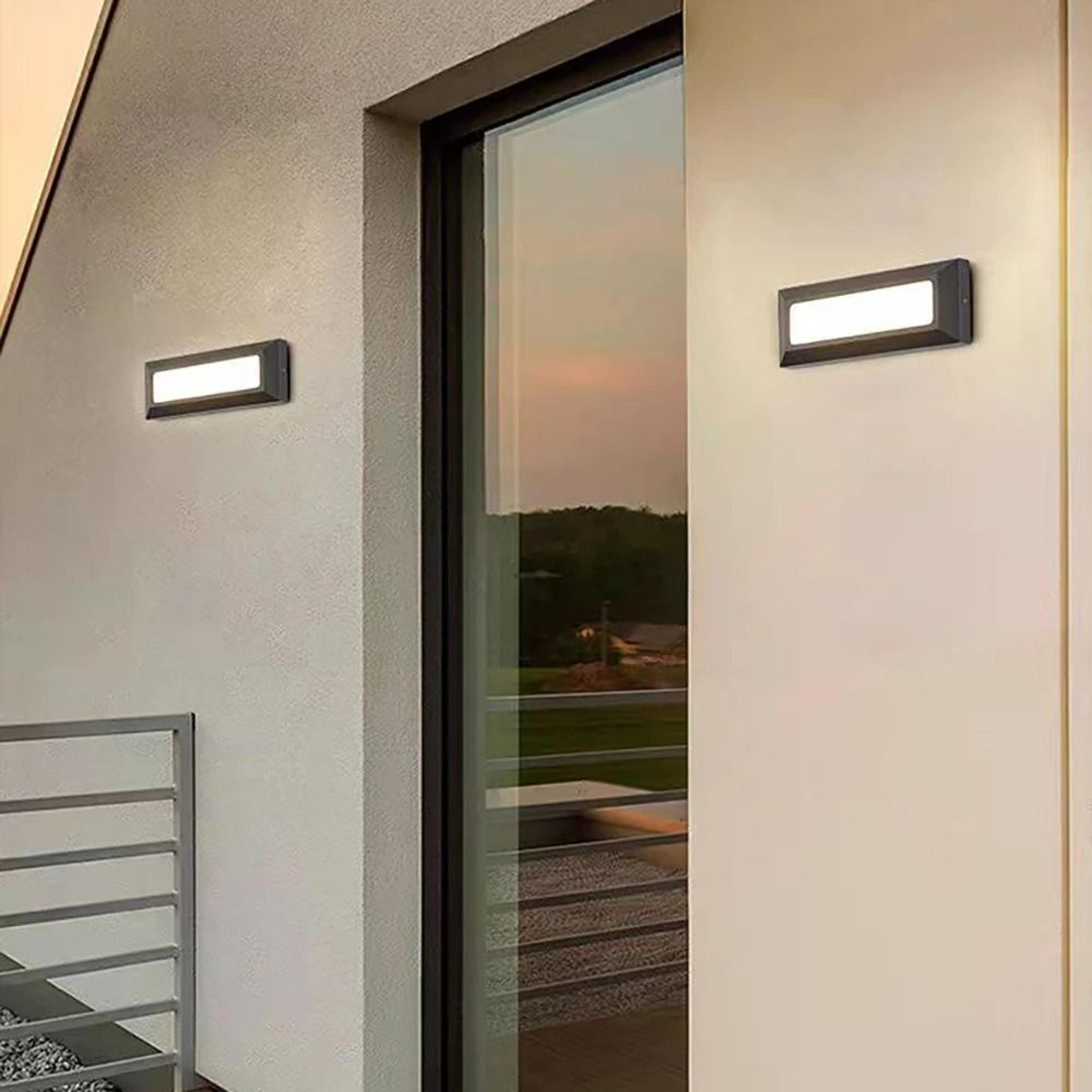 waterproof outdoor led stair step wall light for garden and balcony