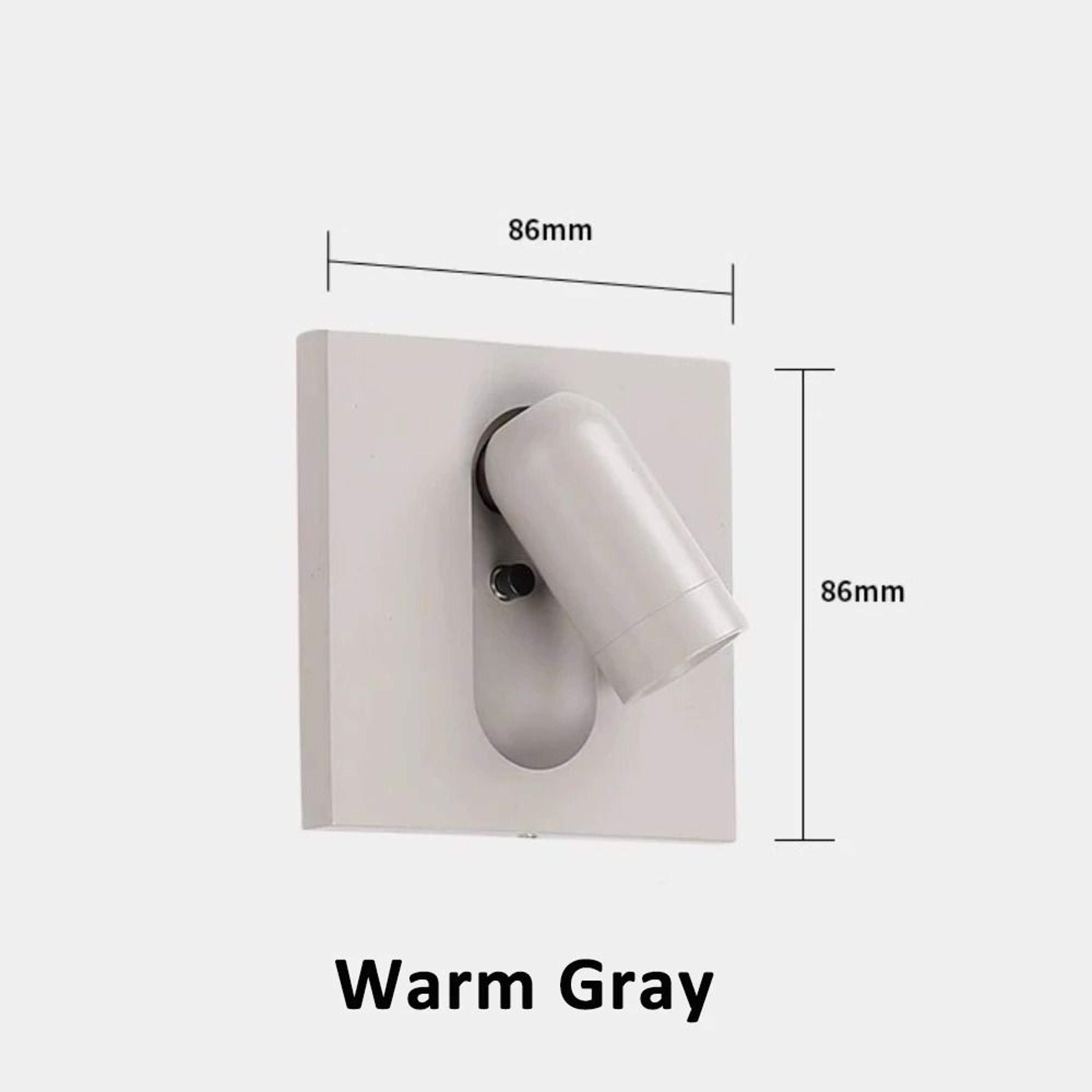 Adjustable Chrome Recessed Bedside Reading Wall Lamp With Switch 5