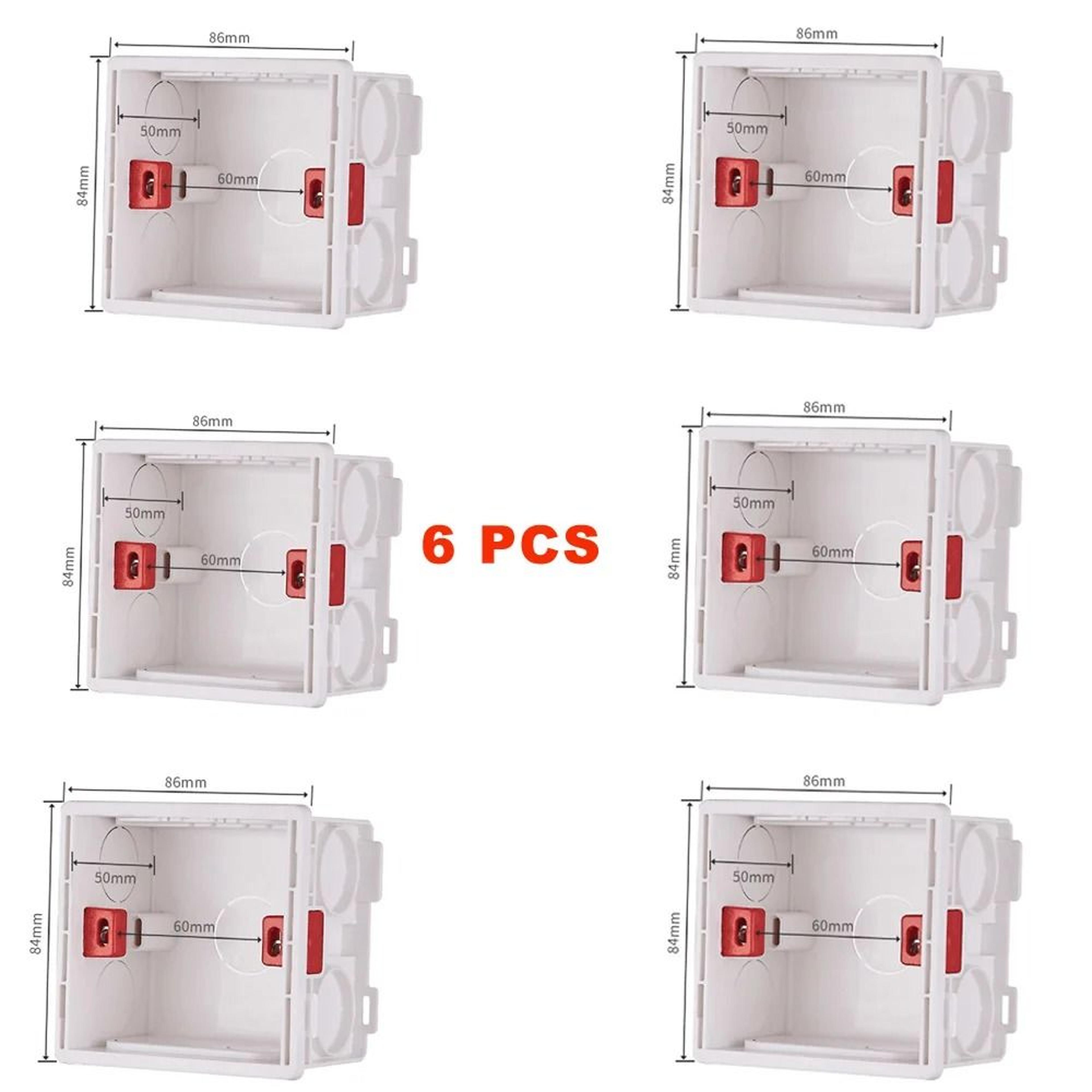 86 Type Recessed Electrical Wall Box For Light Switches And Sockets 3