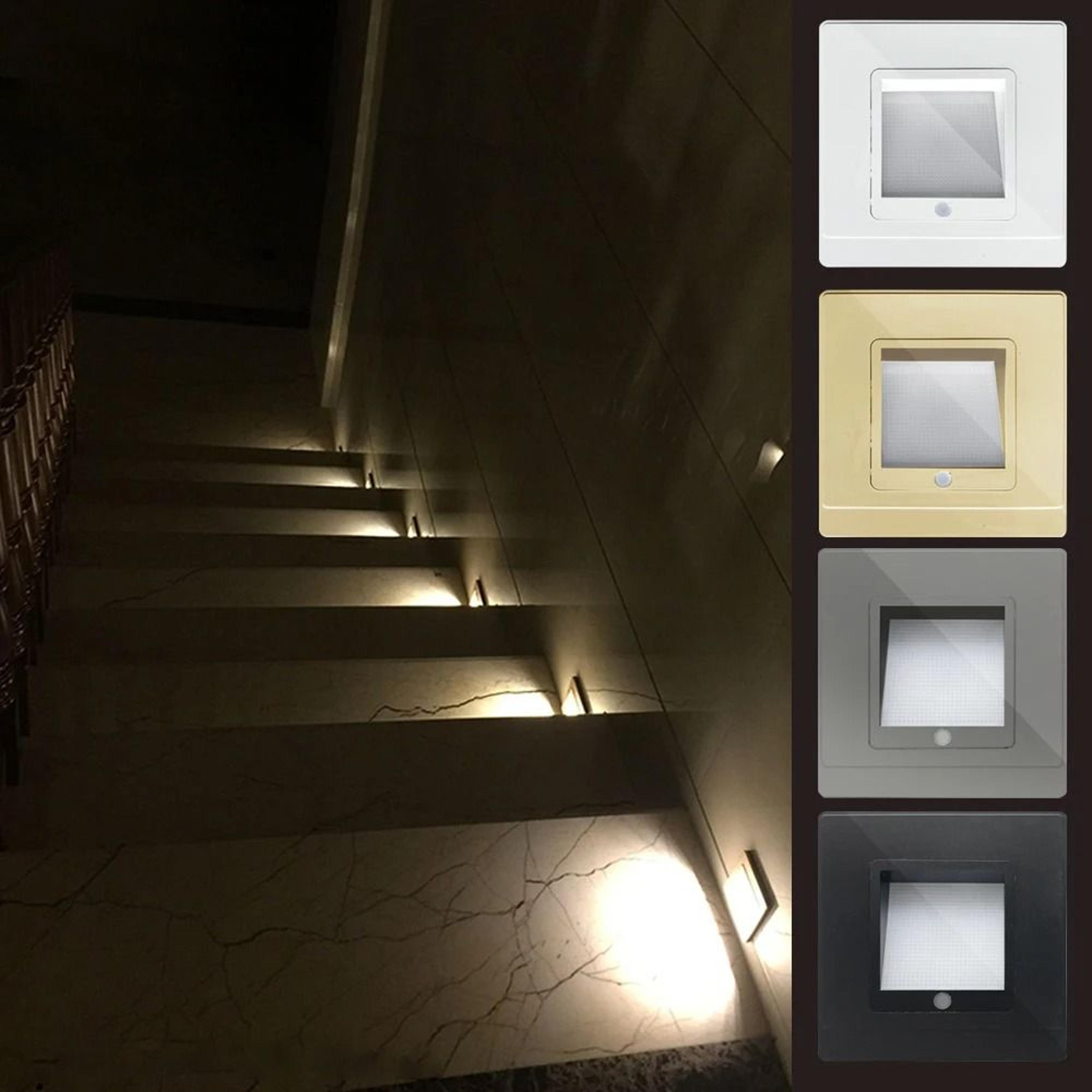 radar motion sensor led stair light for bedroom and closet