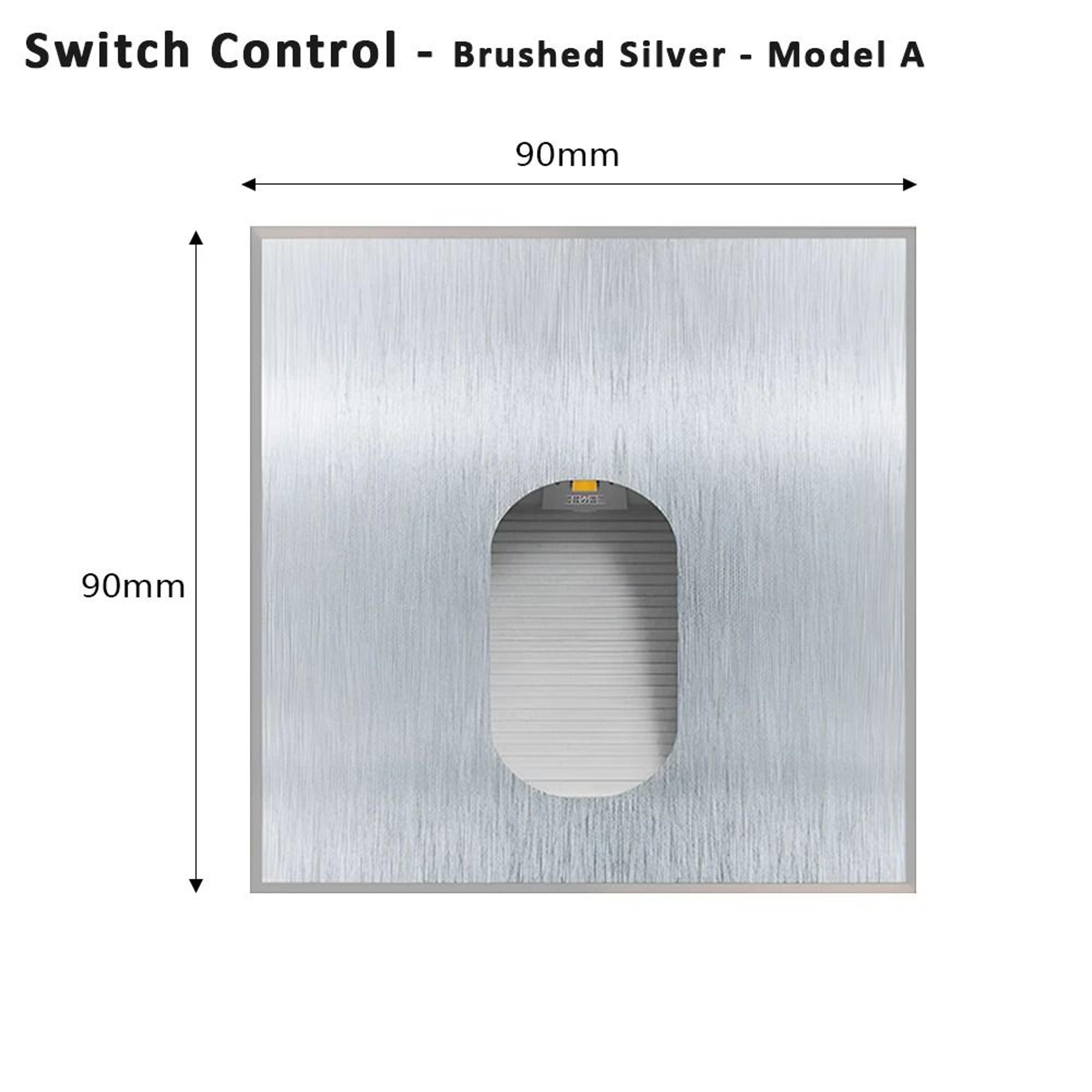 Aluminum LED Motion Sensor Stair Wall Light For Bathroom And Kitchen 4