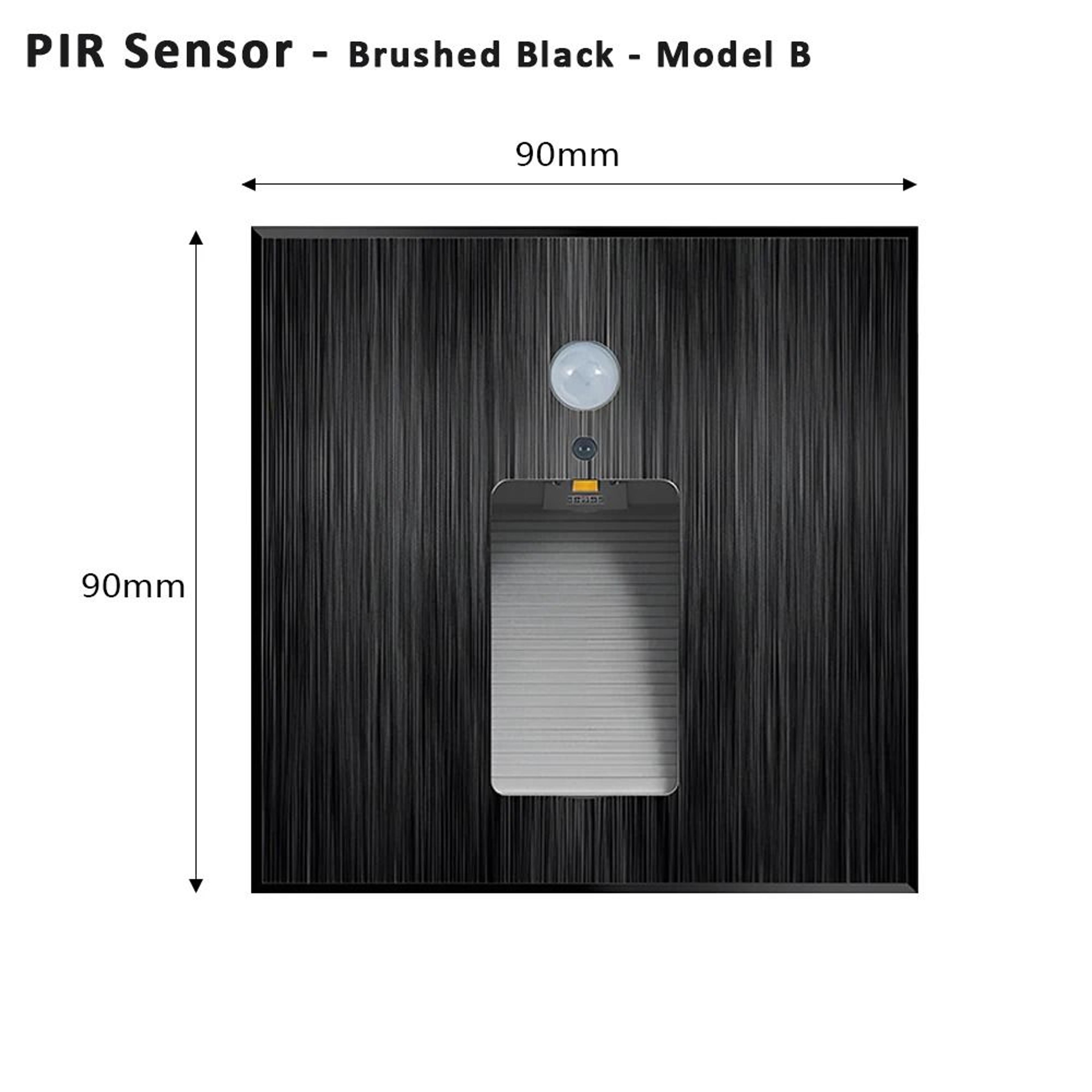 Aluminum LED Motion Sensor Stair Wall Light For Bathroom And Kitchen 14
