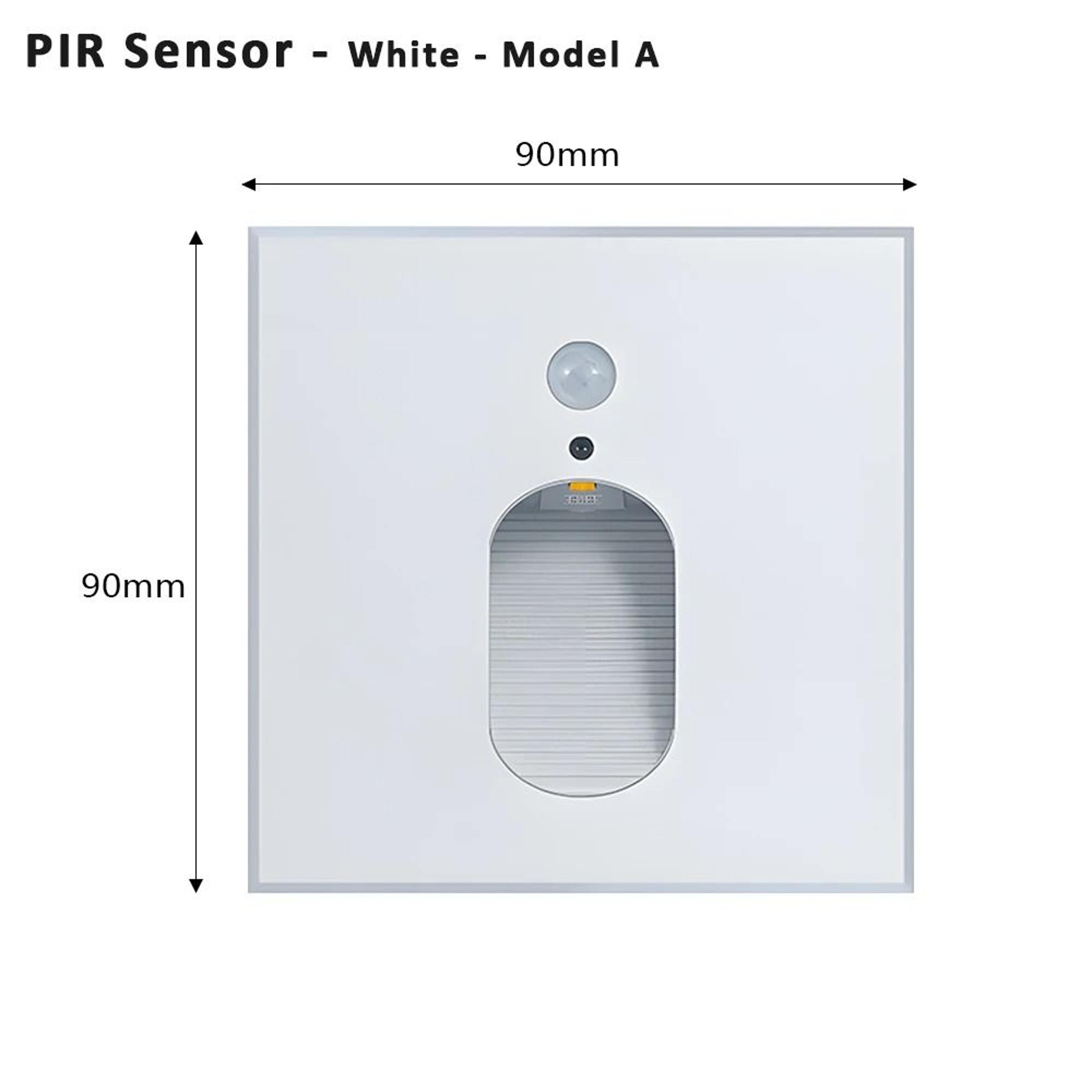 Aluminum LED Motion Sensor Stair Wall Light For Bathroom And Kitchen 9