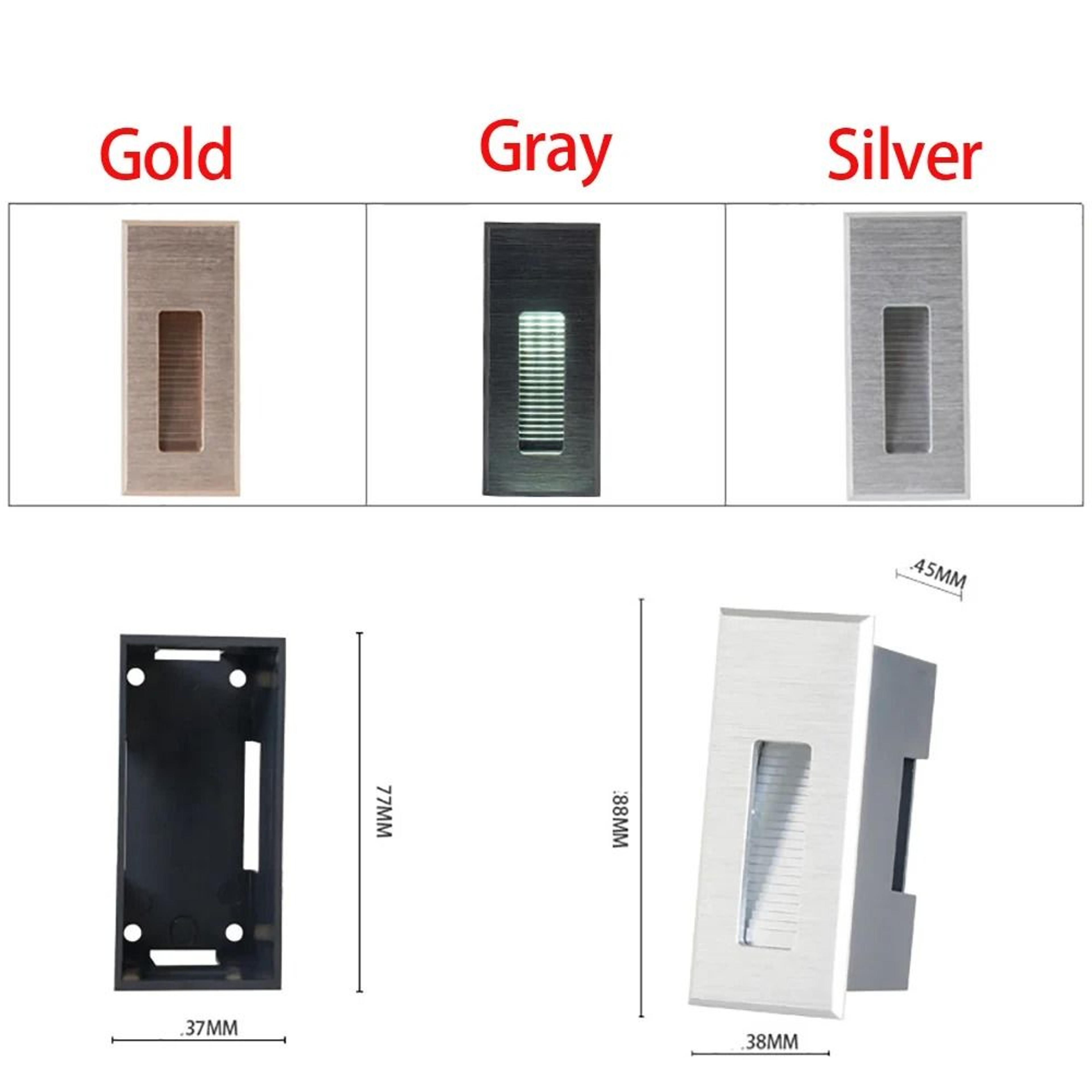 3W Recessed LED Motion Sensor Stair Step Wall Light For Indoor Use 9