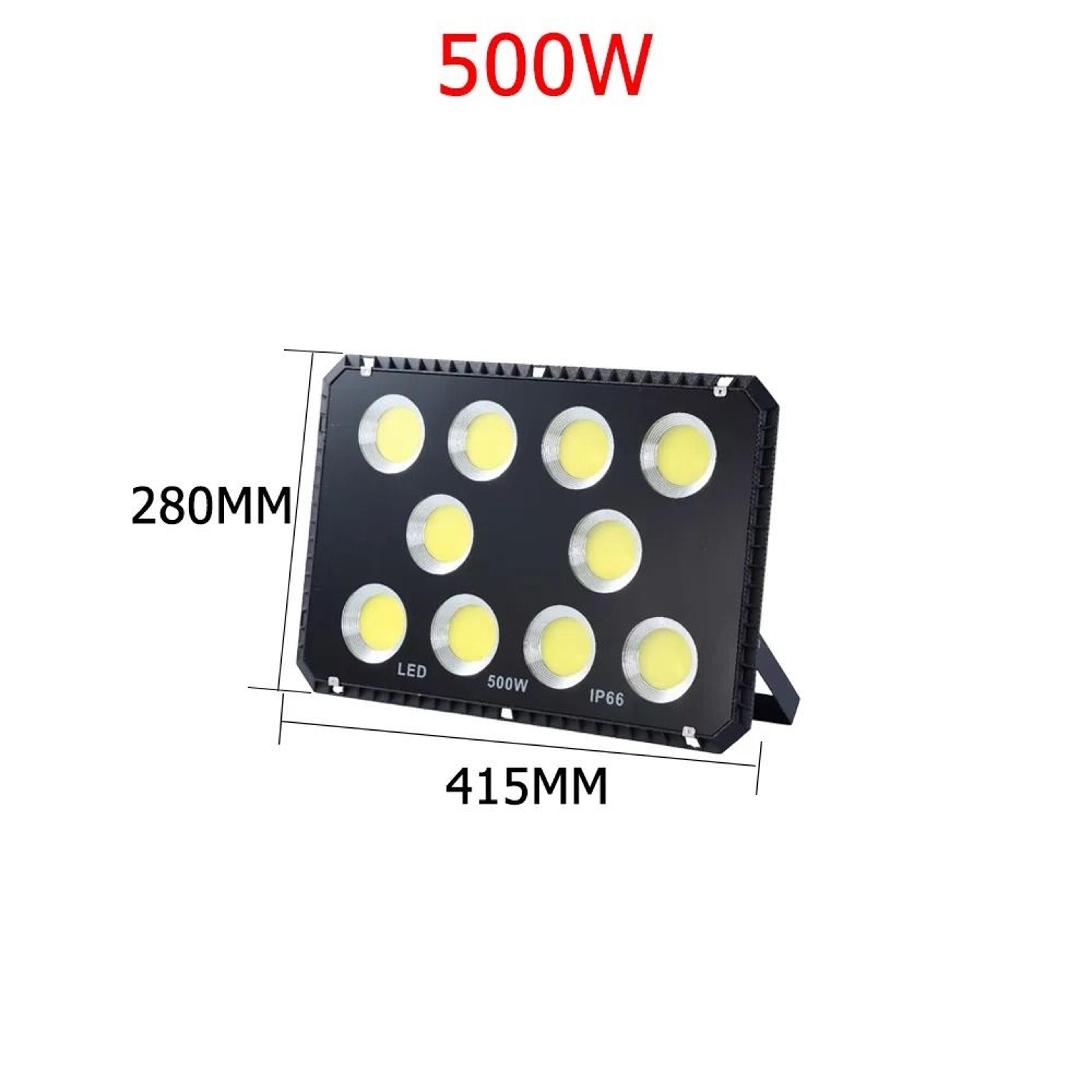 100W 200W IP66 Waterproof Outdoor LED Floodlight For Garden And Garage 7