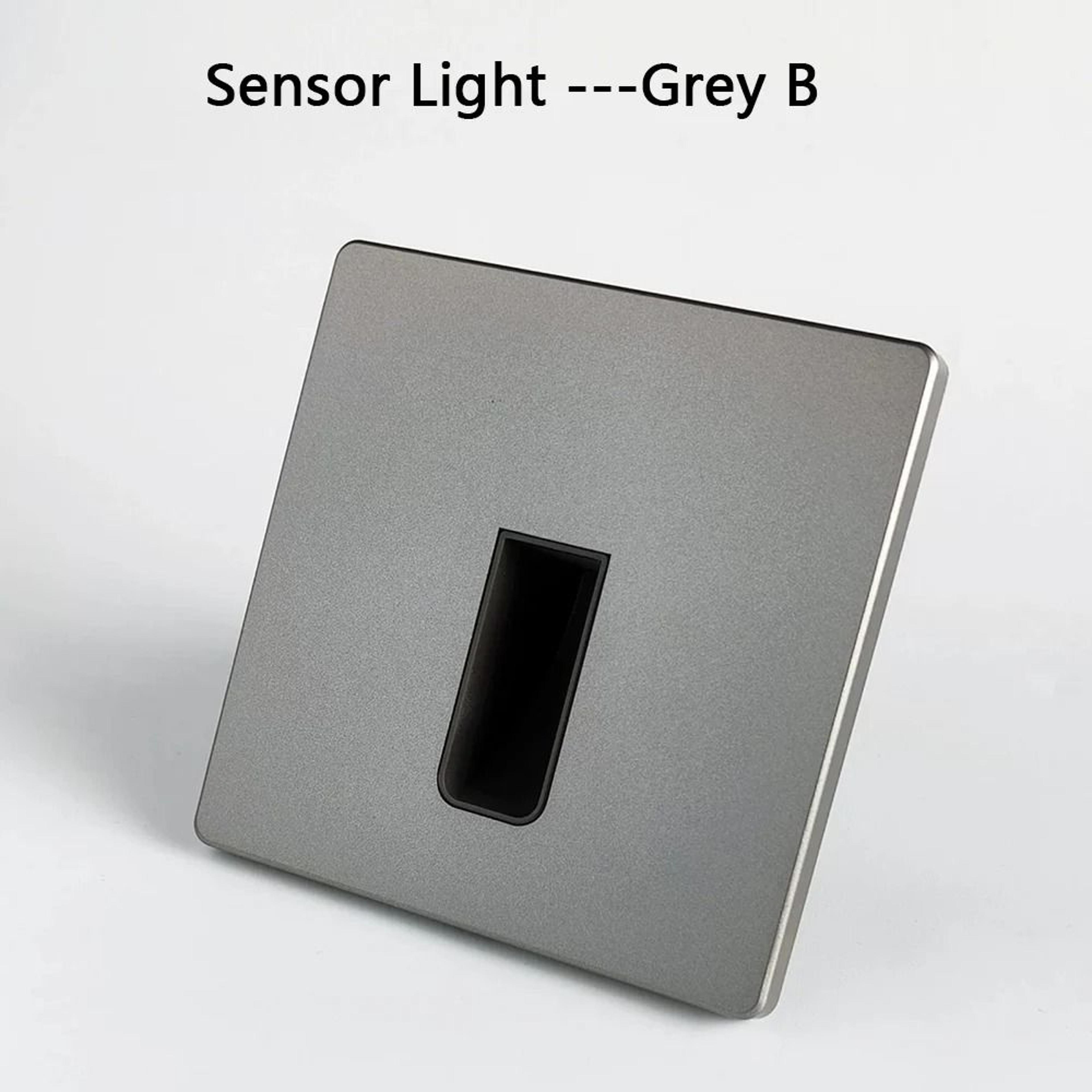 220V Recessed LED Radar Motion Sensor Stair Step Wall Light 7