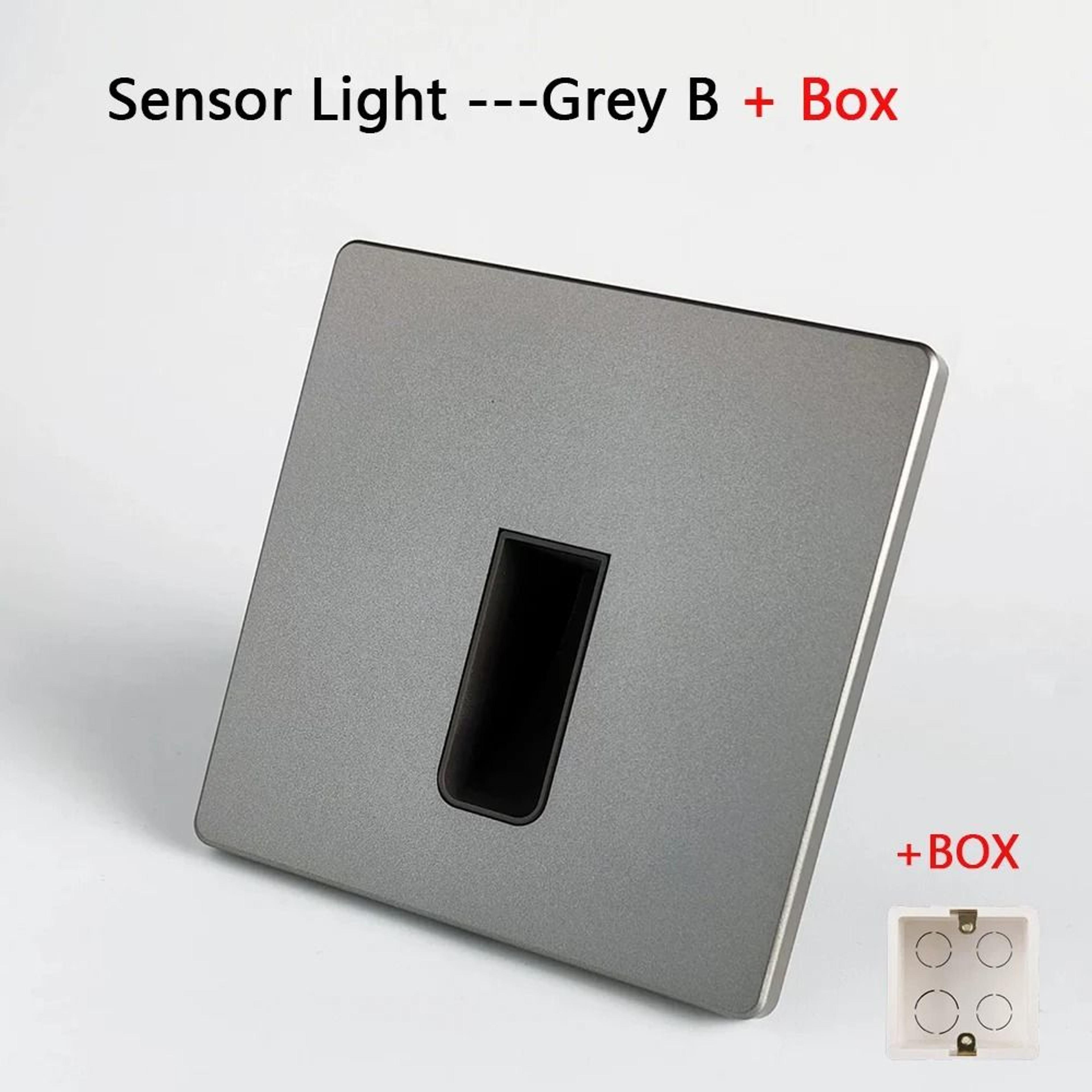 220V Recessed LED Radar Motion Sensor Stair Step Wall Light 15