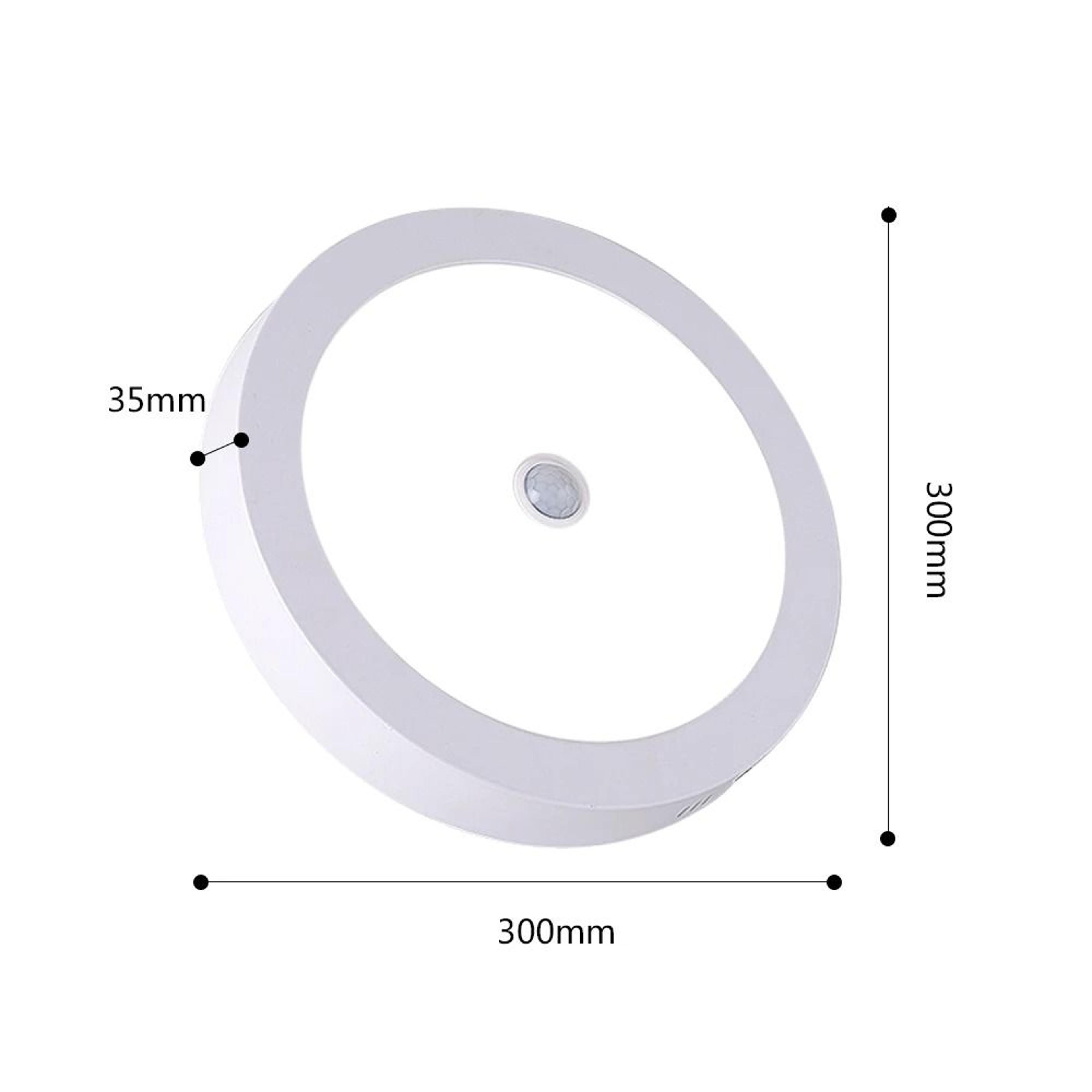 6W 12W 24W LED Motion Sensor Ceiling Panel Light For Hallway And Kitchen 7