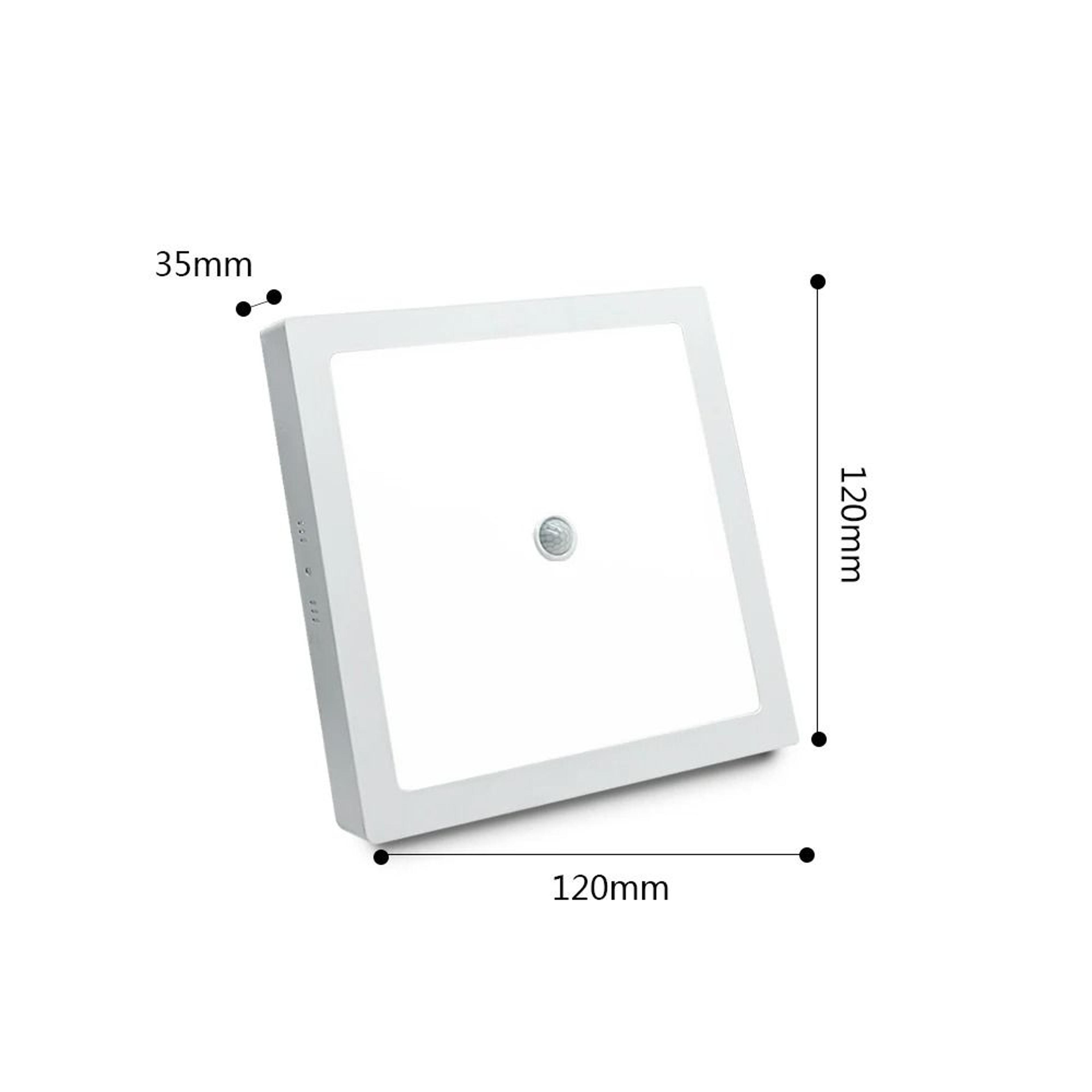 6W 12W 24W LED Motion Sensor Ceiling Panel Light For Hallway And Kitchen 2