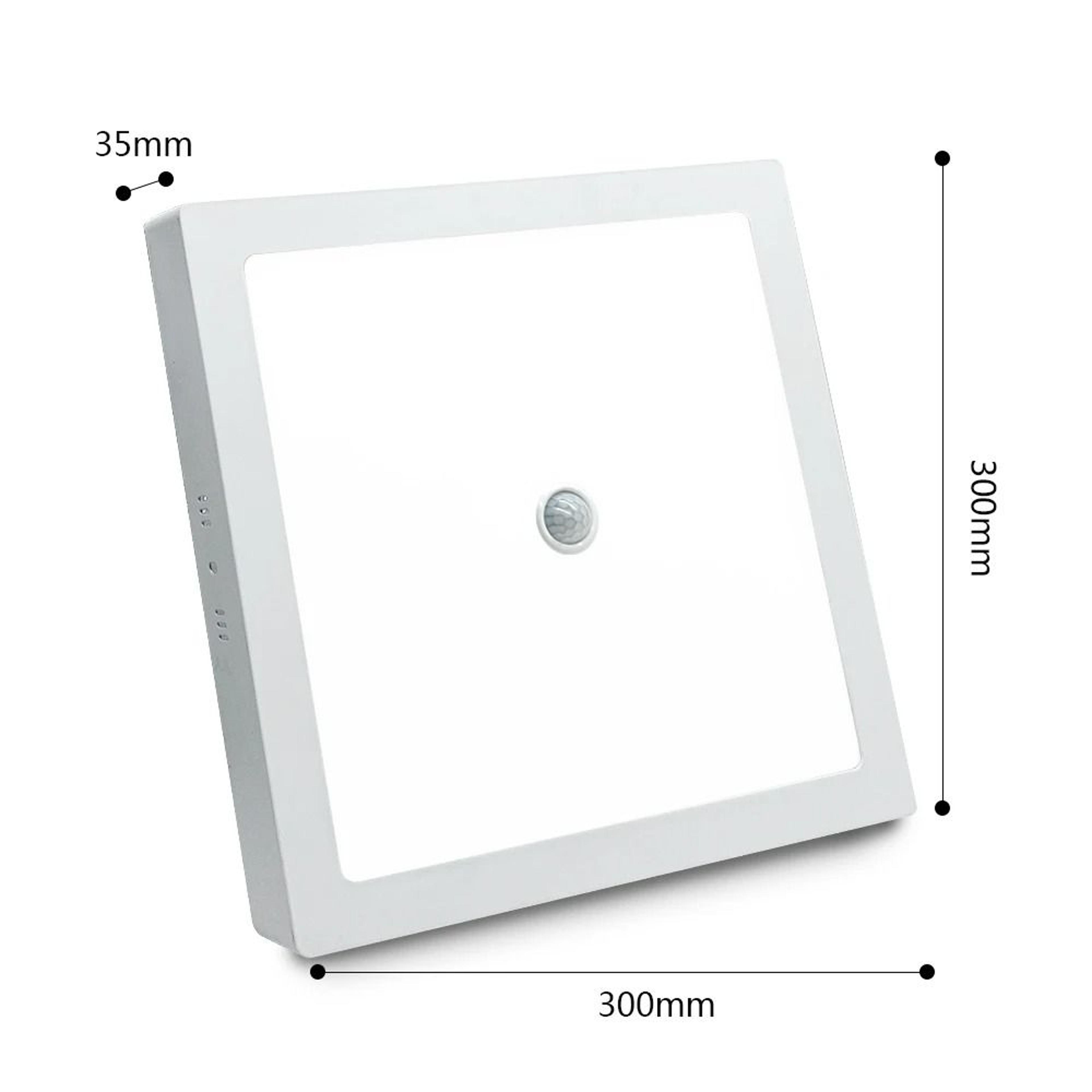 6W 12W 24W LED Motion Sensor Ceiling Panel Light For Hallway And Kitchen 8