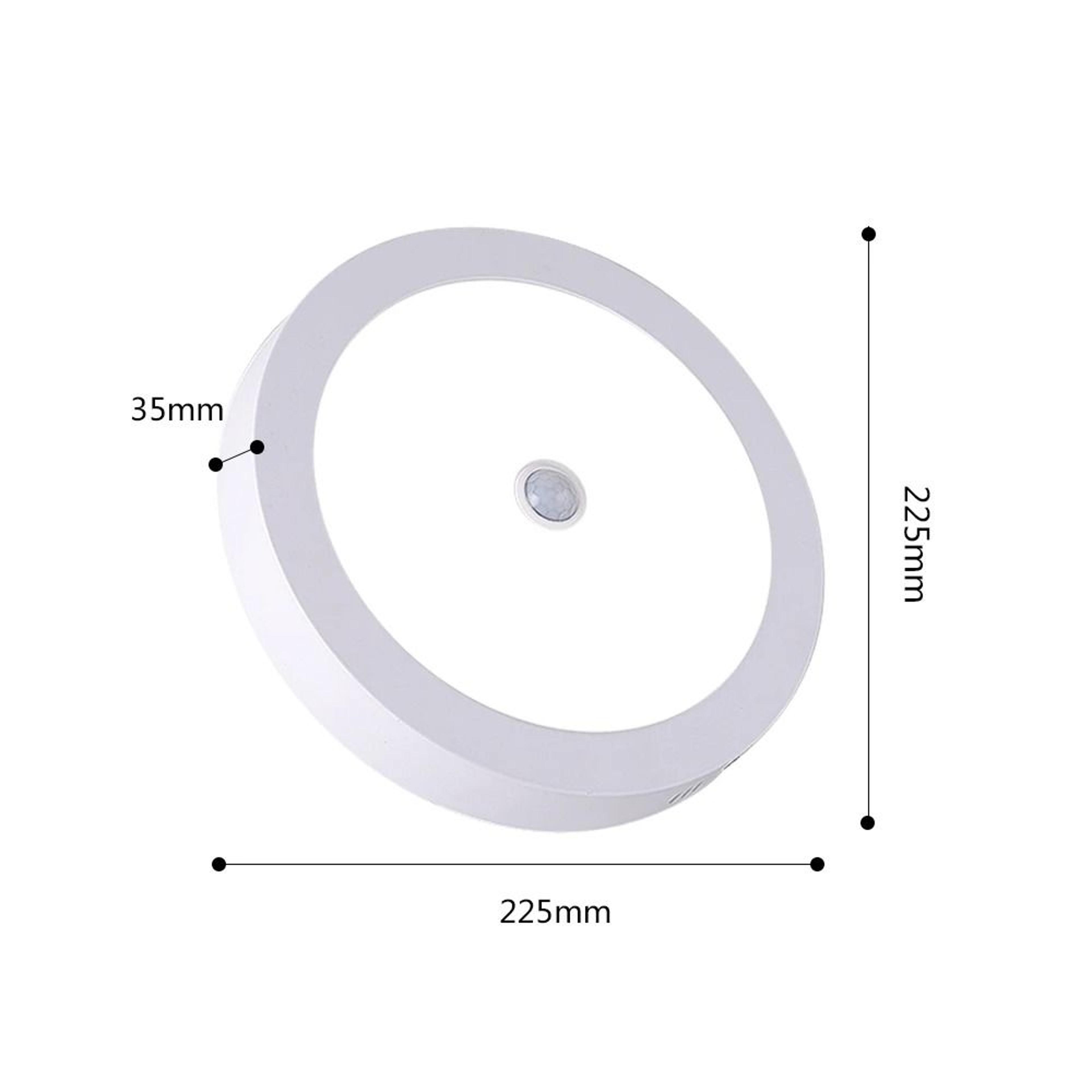 6W 12W 24W LED Motion Sensor Ceiling Panel Light For Hallway And Kitchen 5