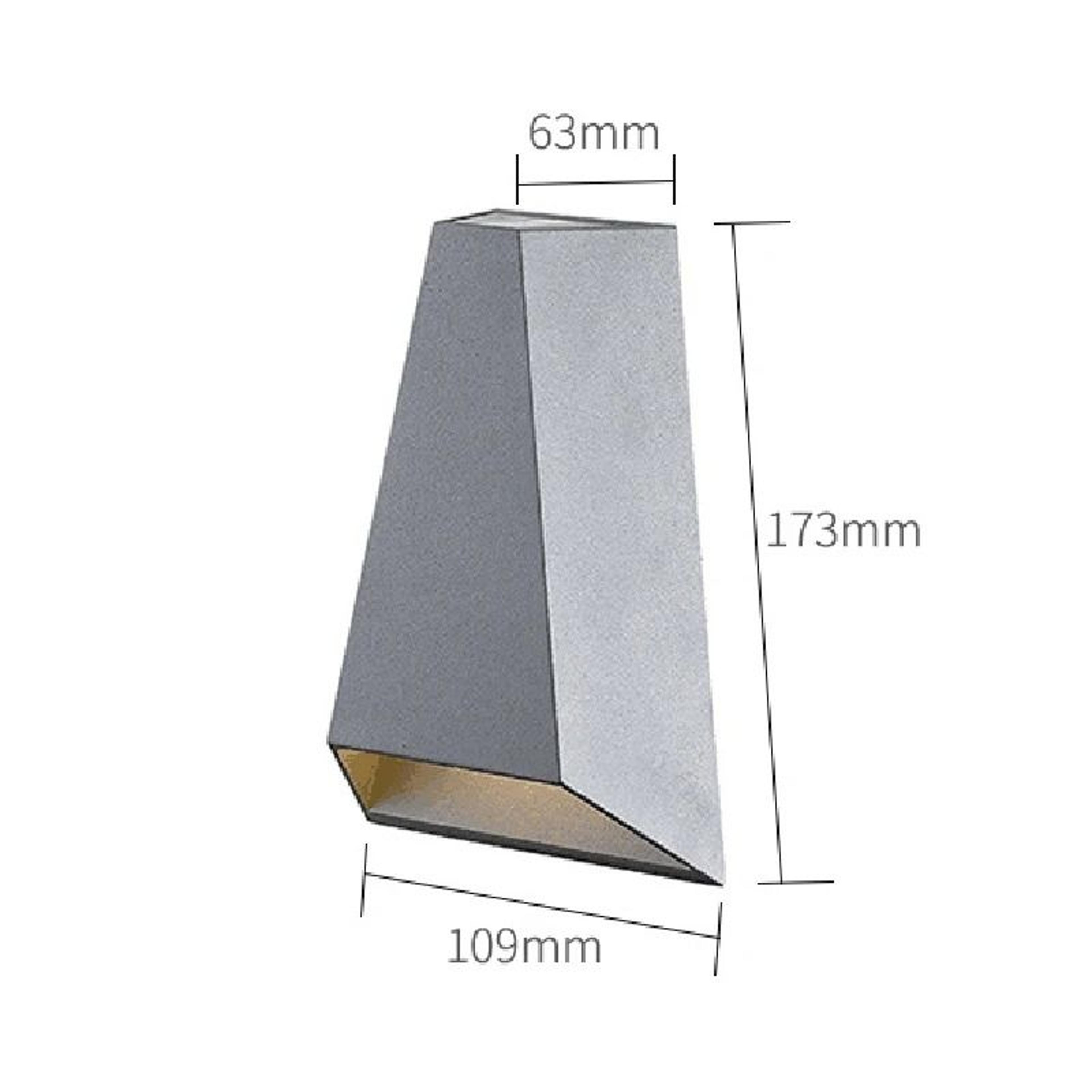 12W IP65 Waterproof LED Outdoor Indoor Wall Lamp For Porch And Garden 4